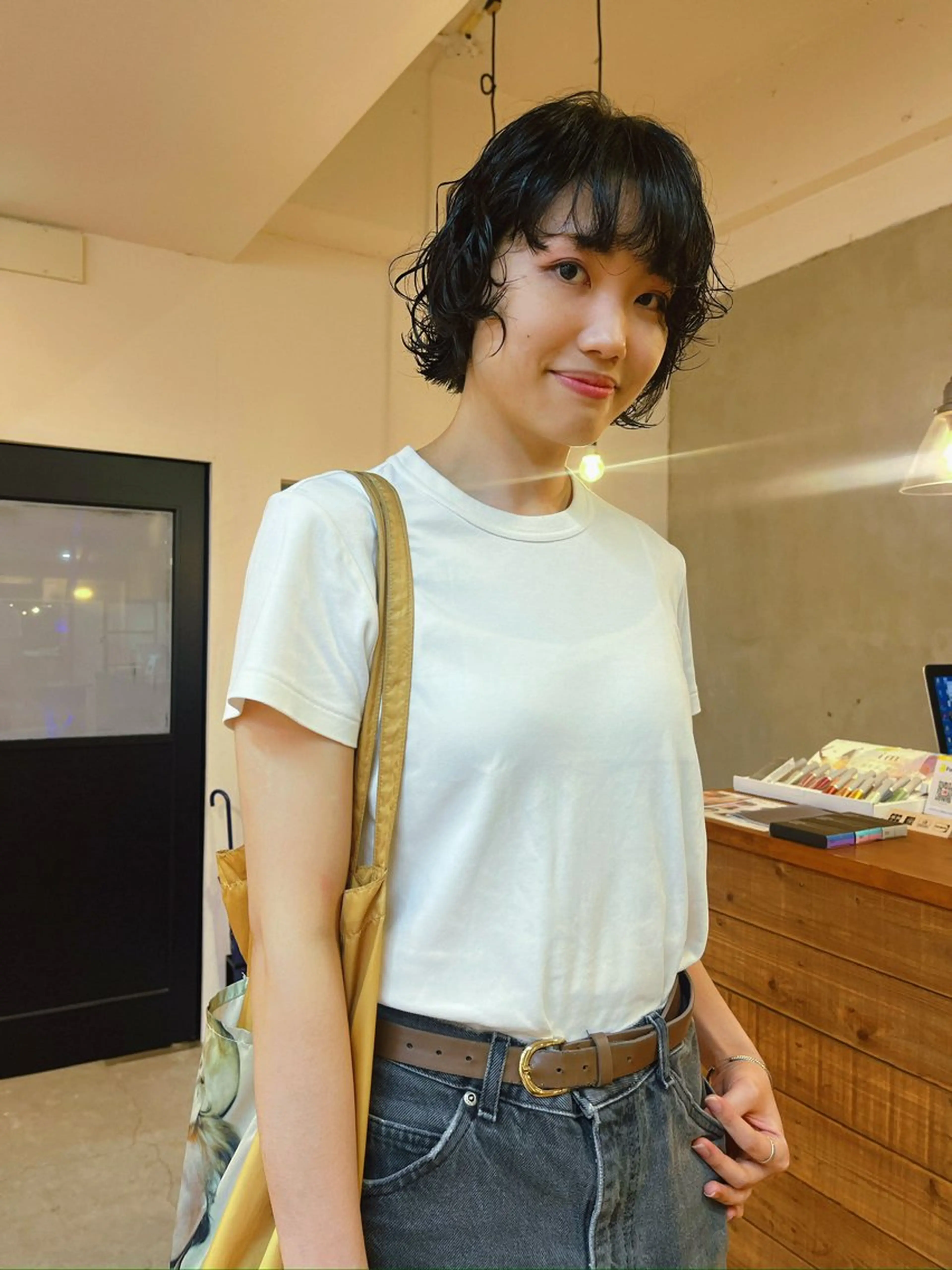 ショート パーマ haco所属・🌿haco / パーマ/ユリナ🕊️のヘアスタイル