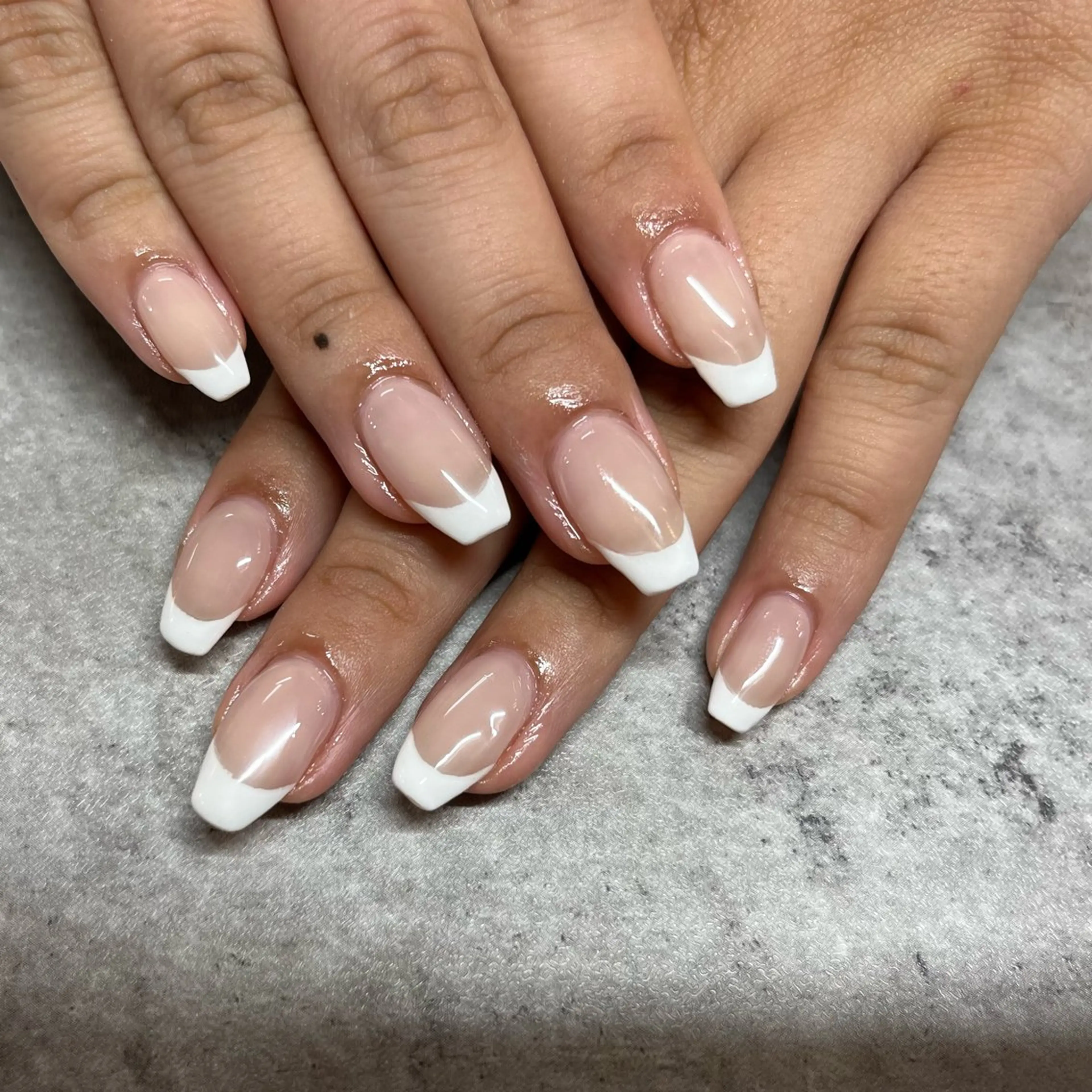 ネイル フレンチネイル nail salon smily momoのネイルデザイン