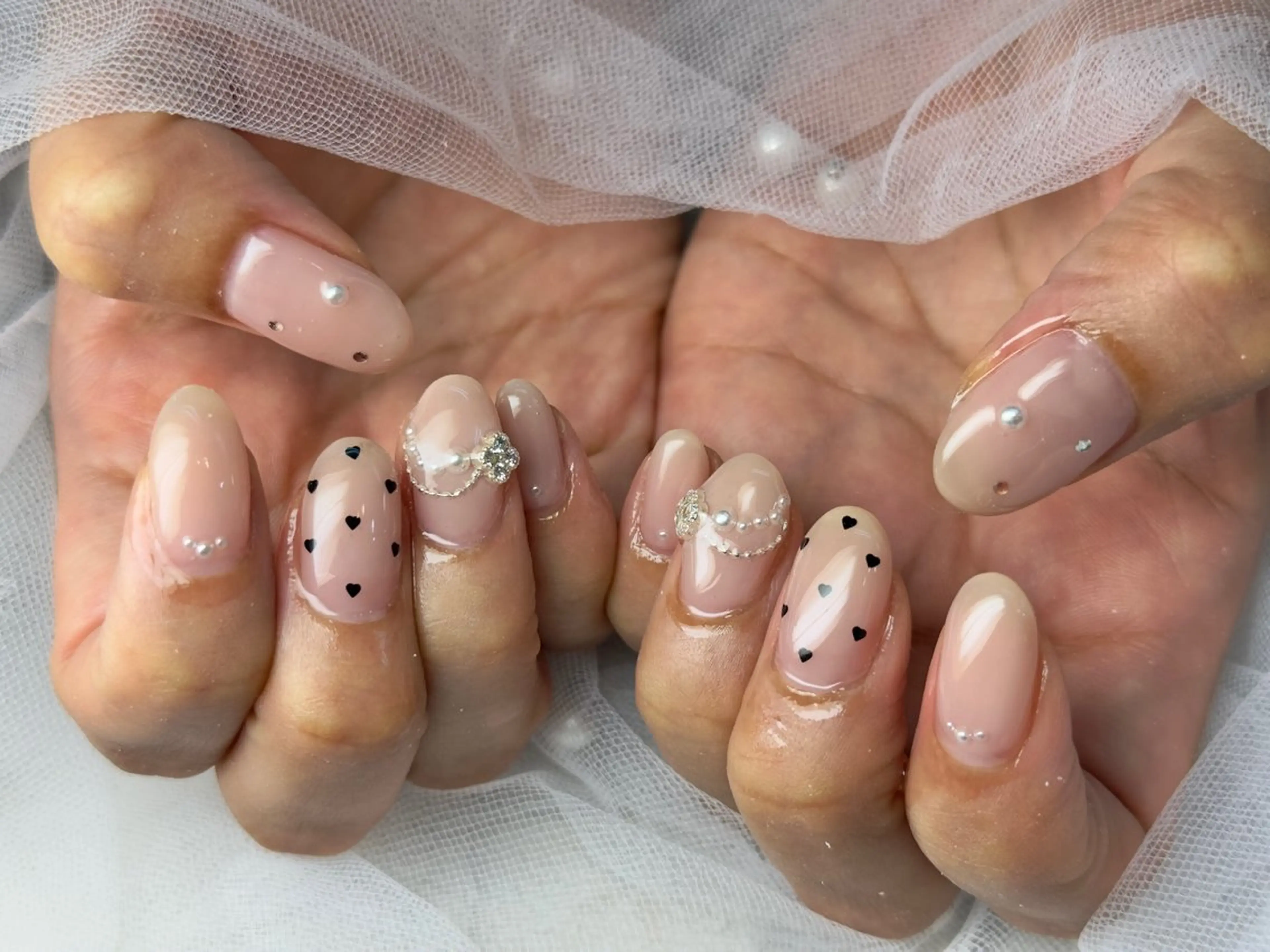 ネイル ハンドネイル Queennail 北堀江AYAのネイルデザイン