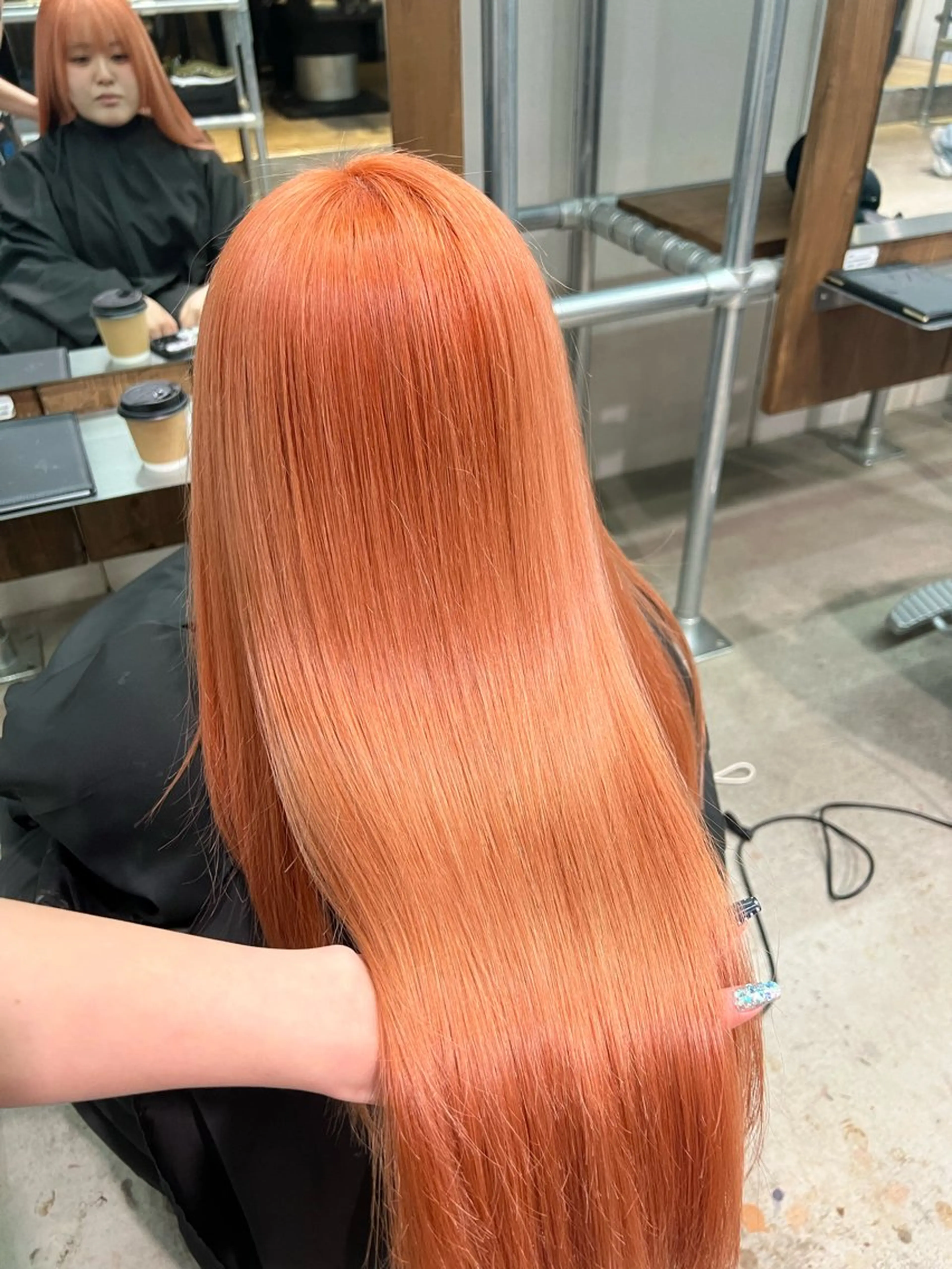 カラー ヘアカラー トリートメント EREMENT 五反田店所属・透明感カラー/レイヤ ーhinata.のヘアスタイル