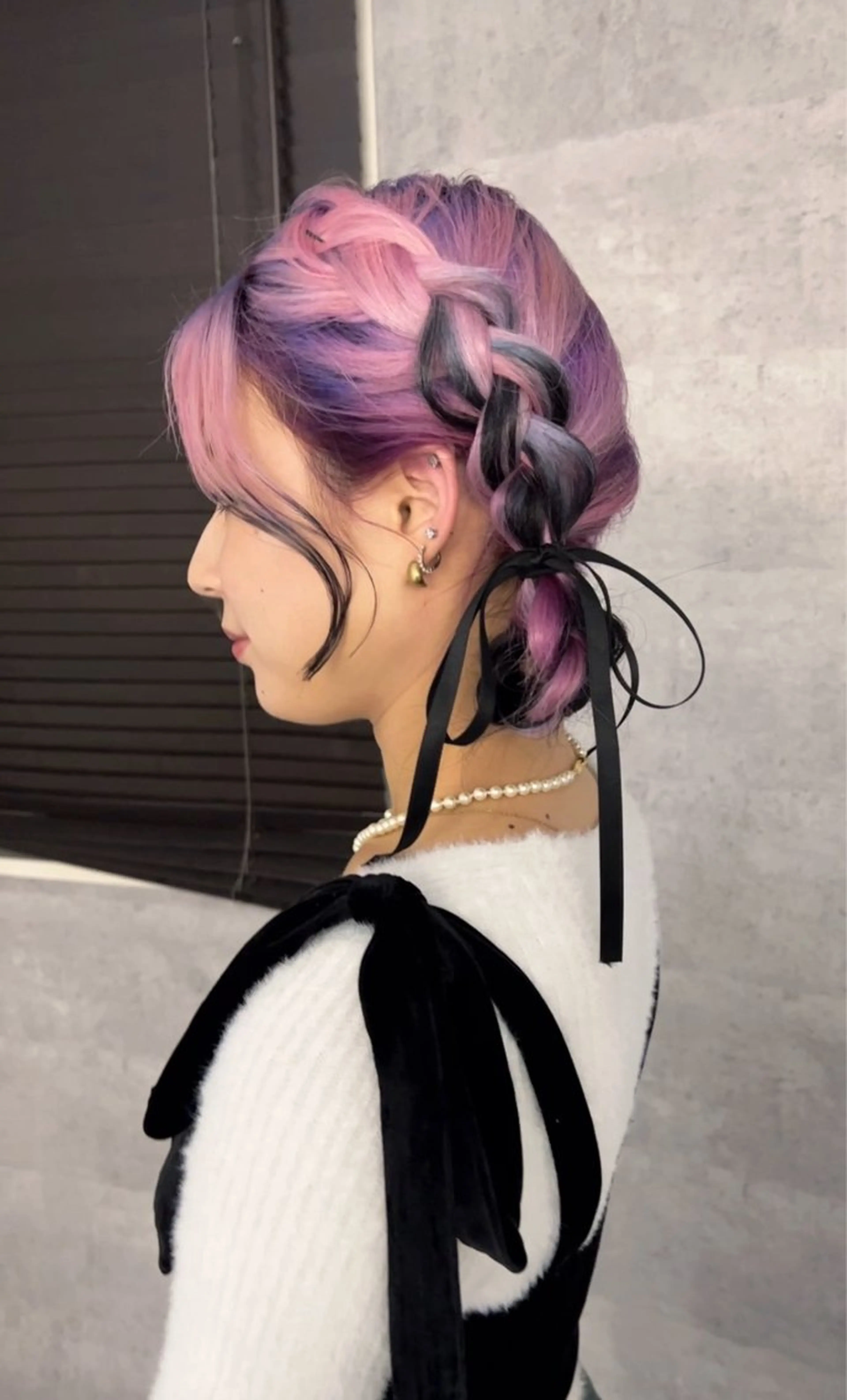 ロング ＆so.所属・SENA/ハイトーン /ヘアアレンジのヘアスタイル