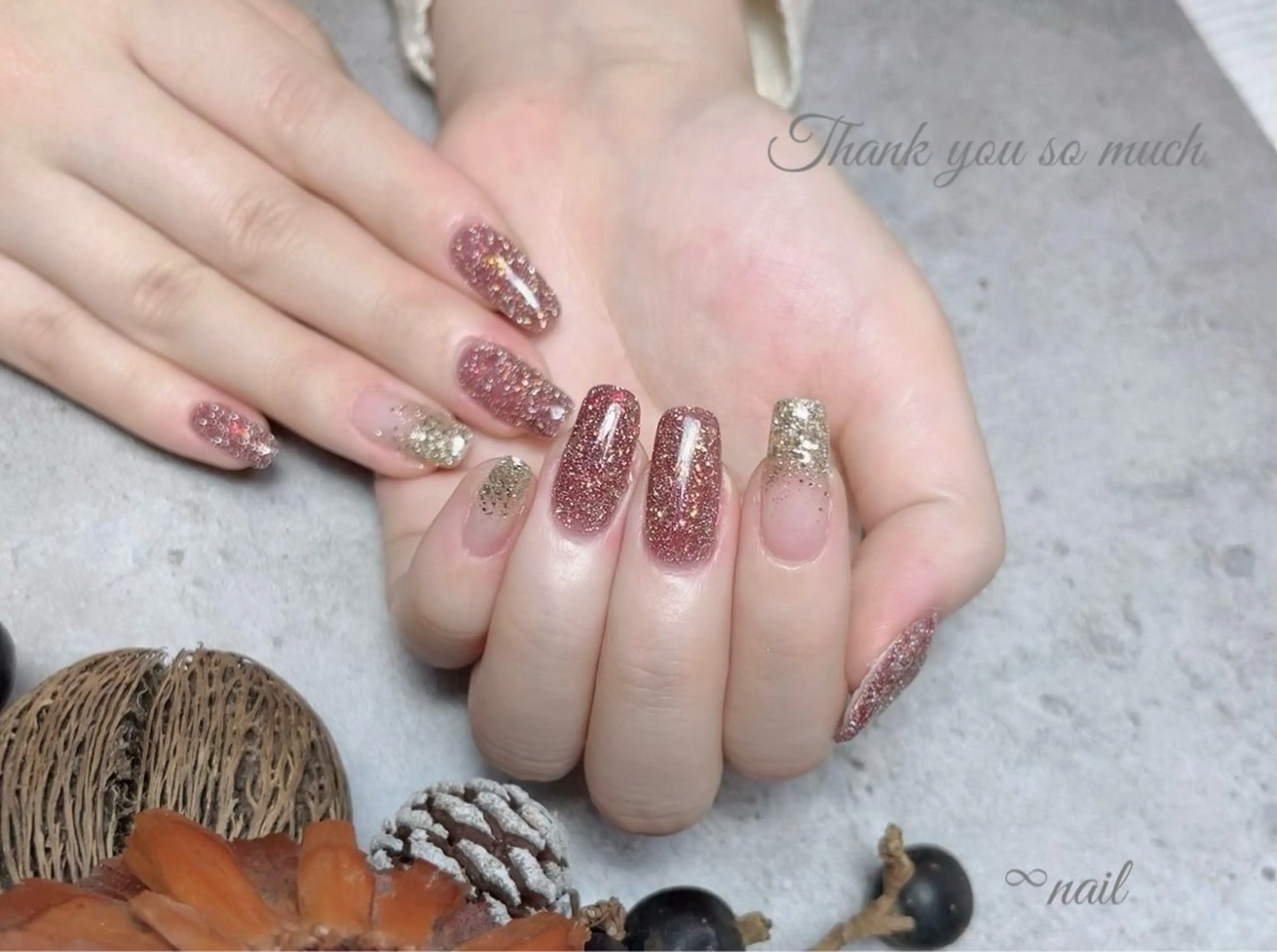 ネイル フットネイル ジェルネイル マグネットネイル ワンカラーネイル パラジェル ♾nail 恵美のマツエク・マツパデザイン