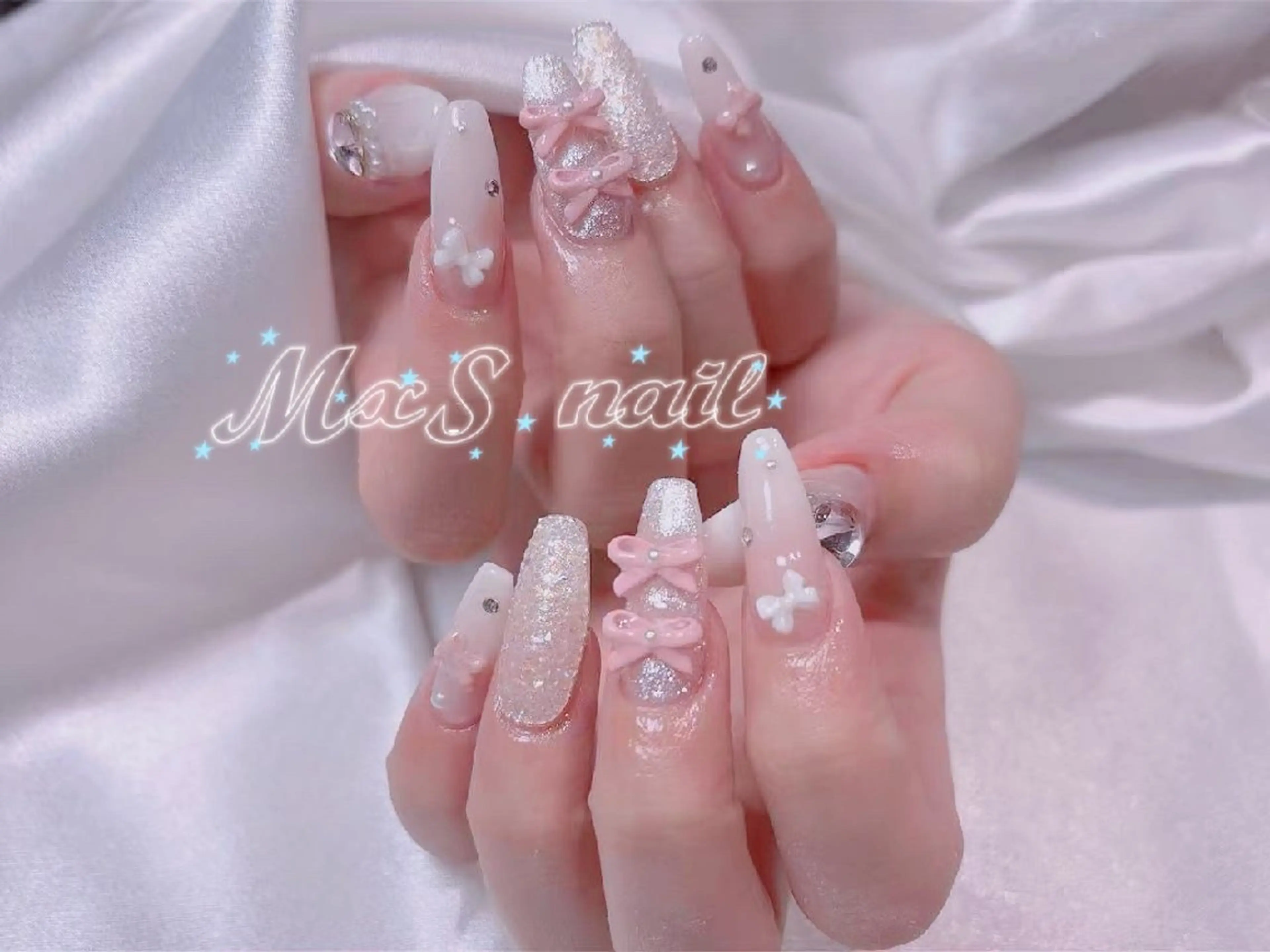 ネイル ハンドネイル MxS Nail(長さだし/フィルイン/マグネット/韓国ネイル/ワンホンネイル/ワンカラー)所属・MxS リィリィのネイルデザイン