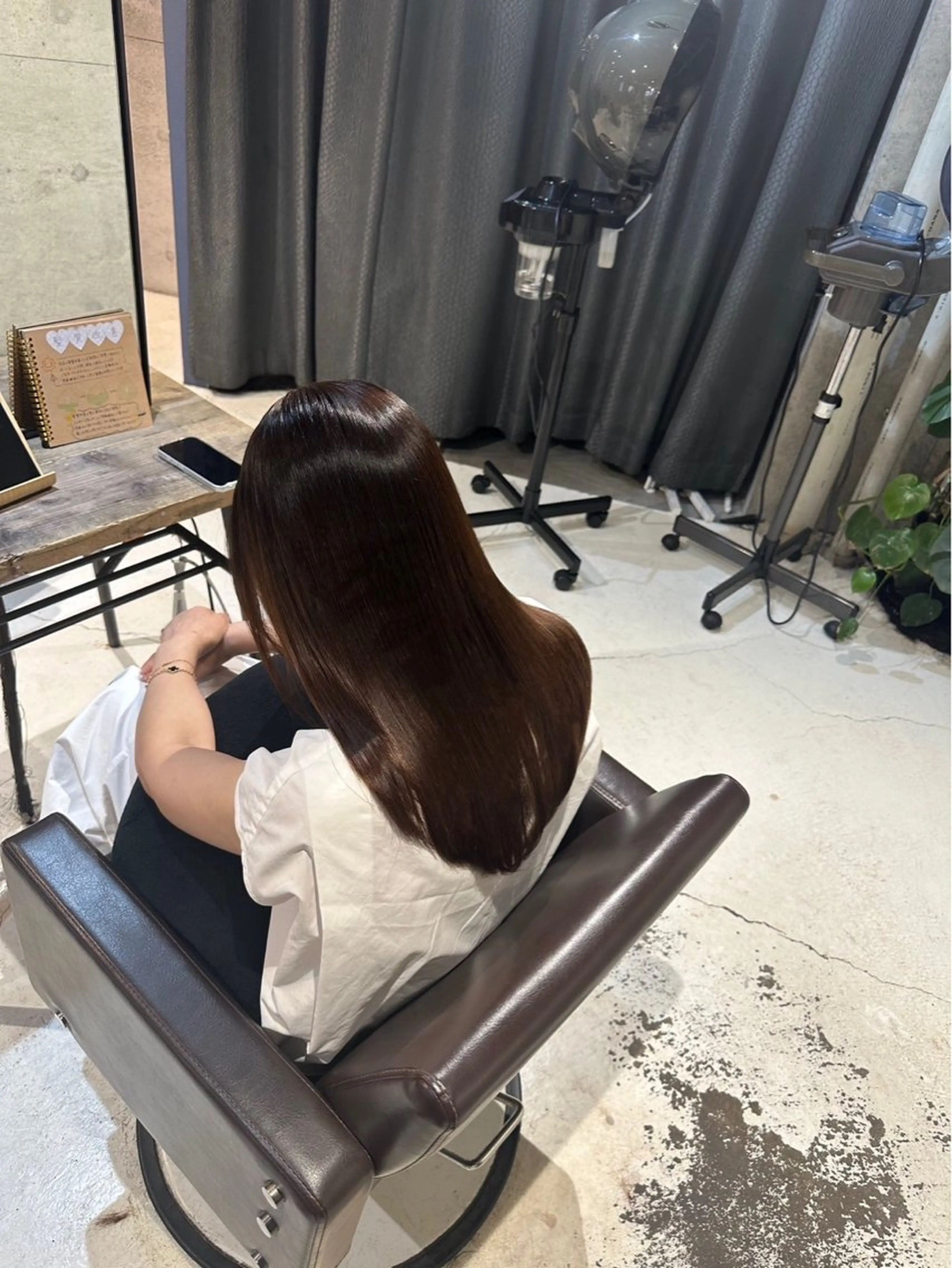 ロング 縮毛矯正 トリートメント AInoa Hanare所属・【髪質改善】市原 詩織のヘアスタイル