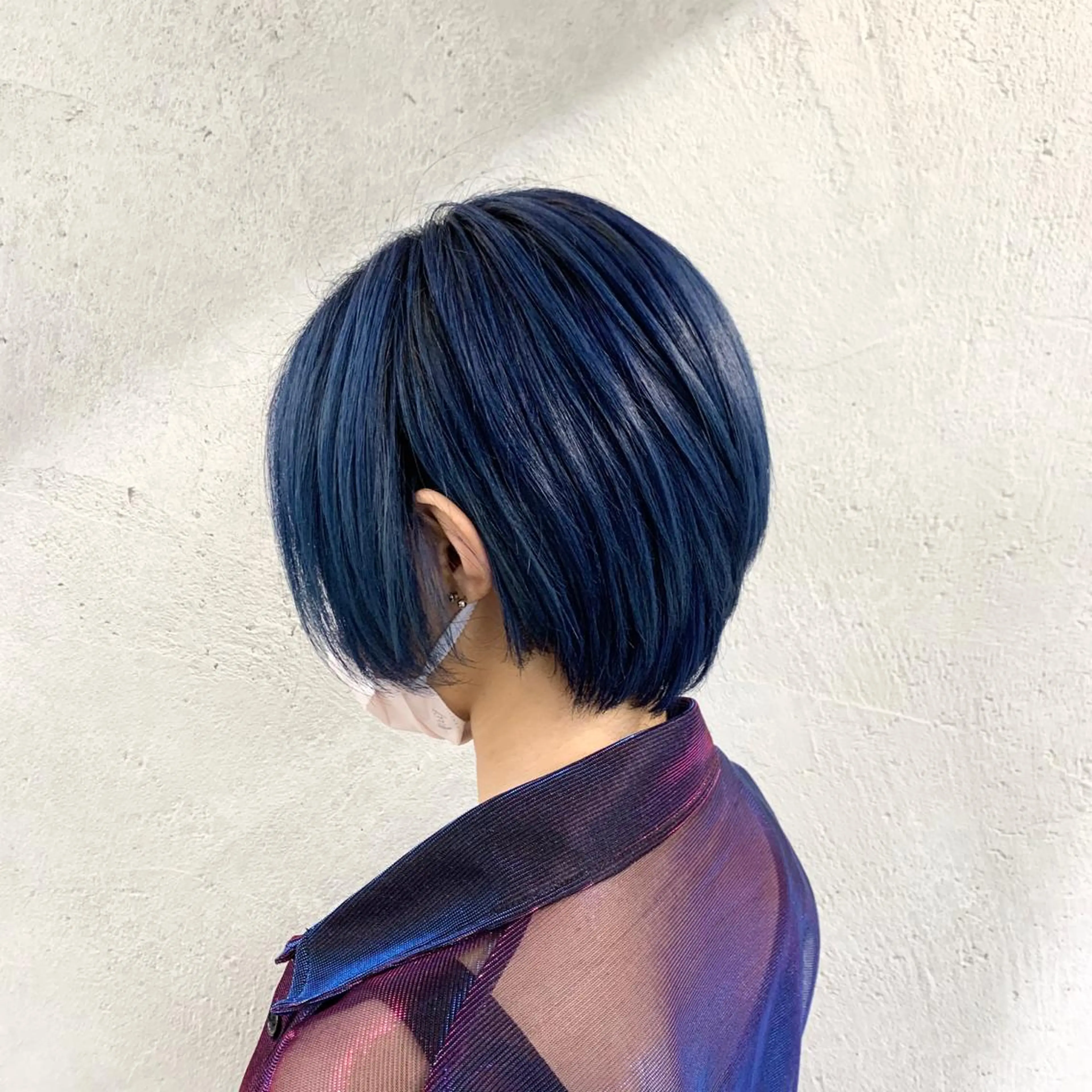 ショート ヘアカラー 及川シゲル 髪質改善講師のヘアスタイル