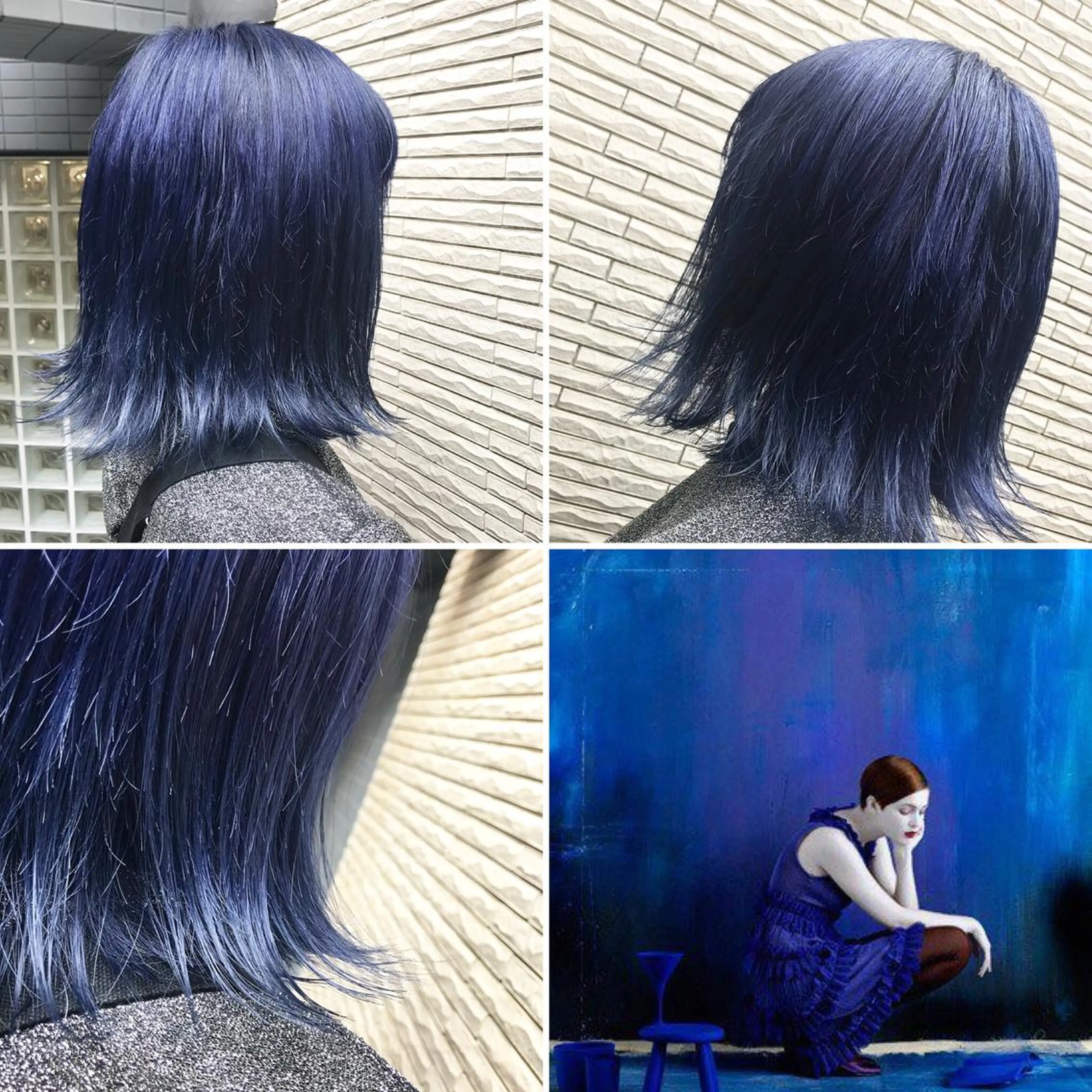 ミディアム カラー ヘアカラー トリートメント "PEPPU "所属・派手髪、ハイトーン ショートヘアShinのヘアスタイル