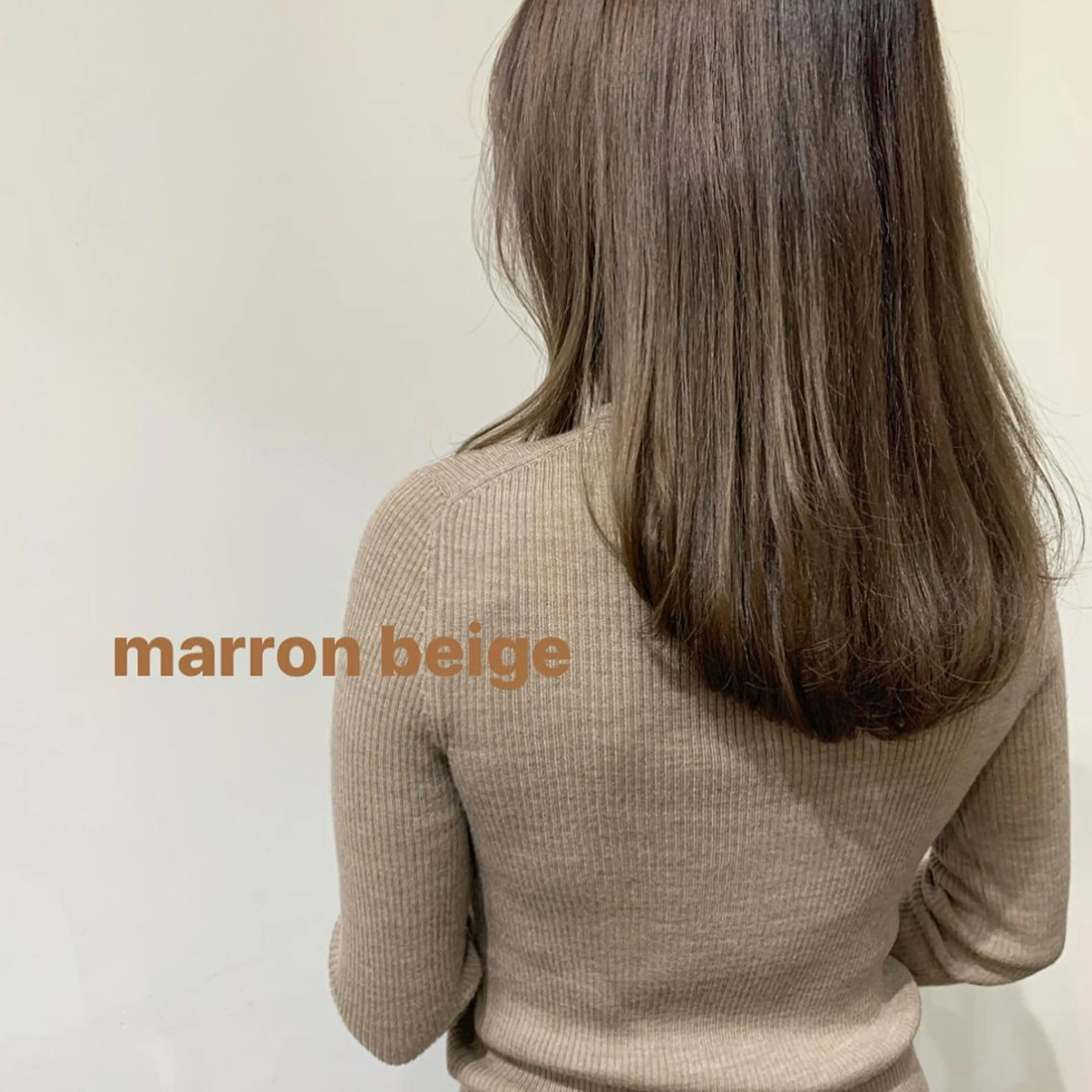 セミロング カラー ヘアカラー レイヤー/顔周り /AKARIのヘアスタイル