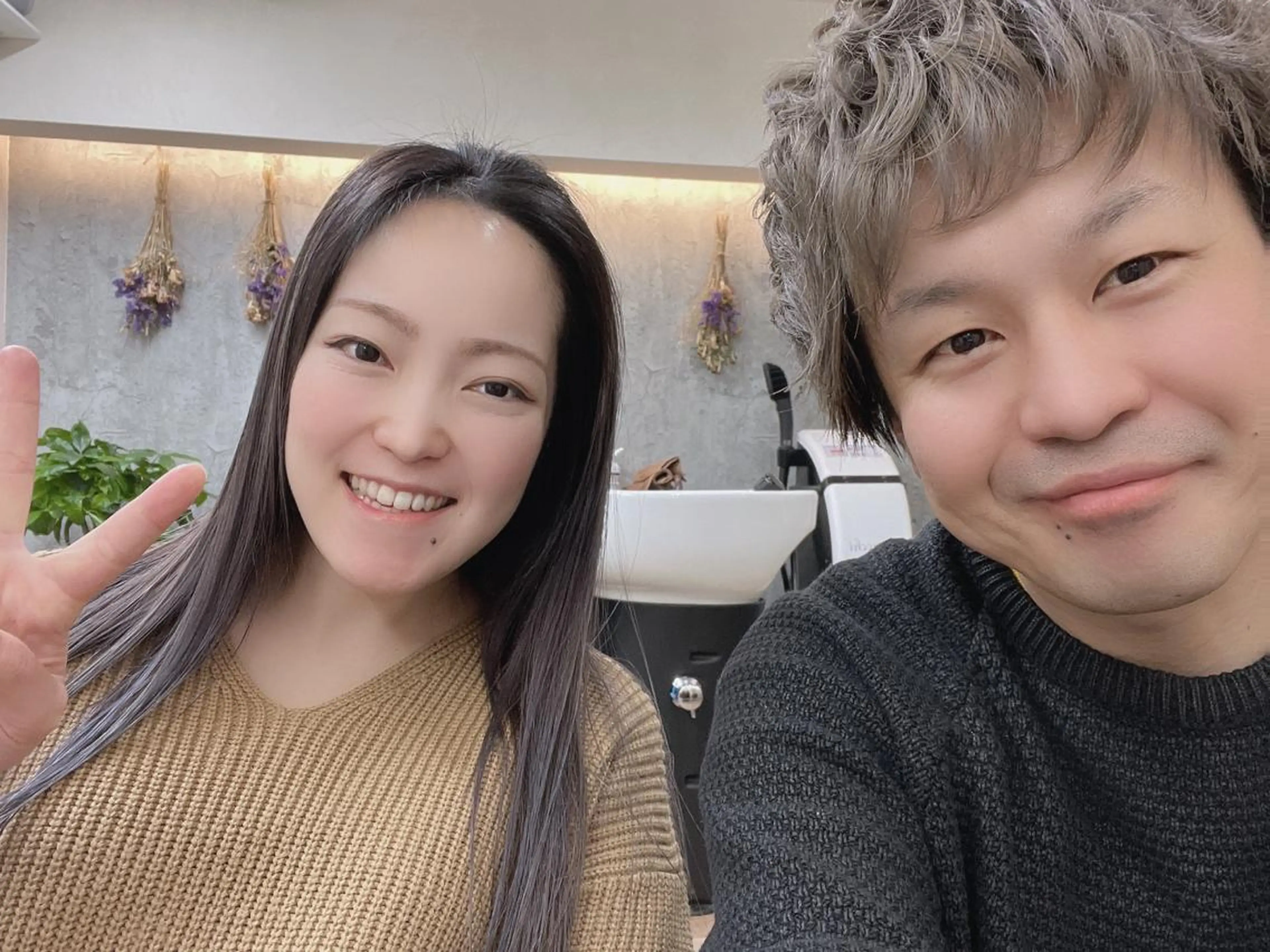 ロング ヘアカラー トリートメント TOWA 野村　コウダイのヘアスタイル