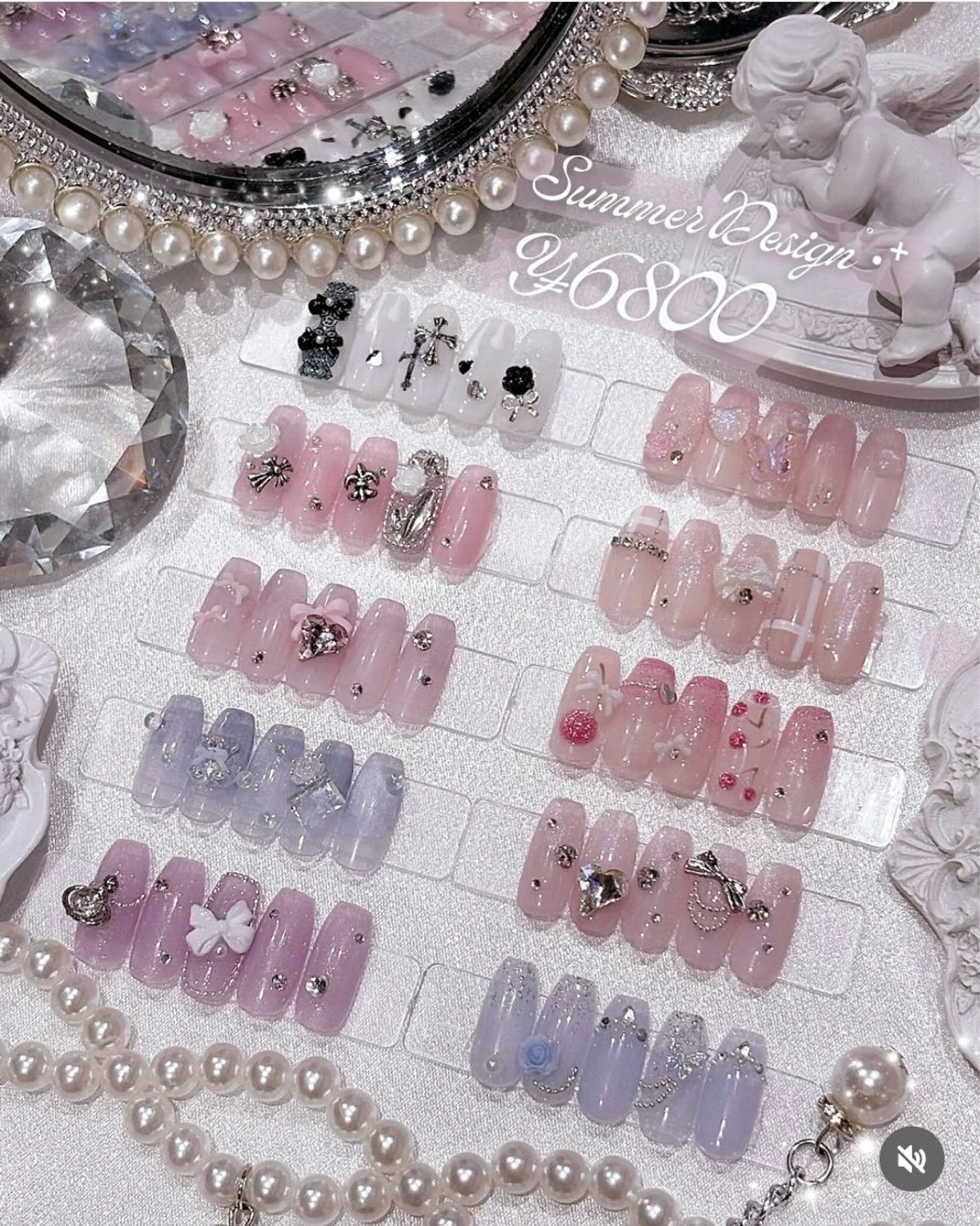 オフあり♡夏限定定額デザイン♡6800円→5800円の写真