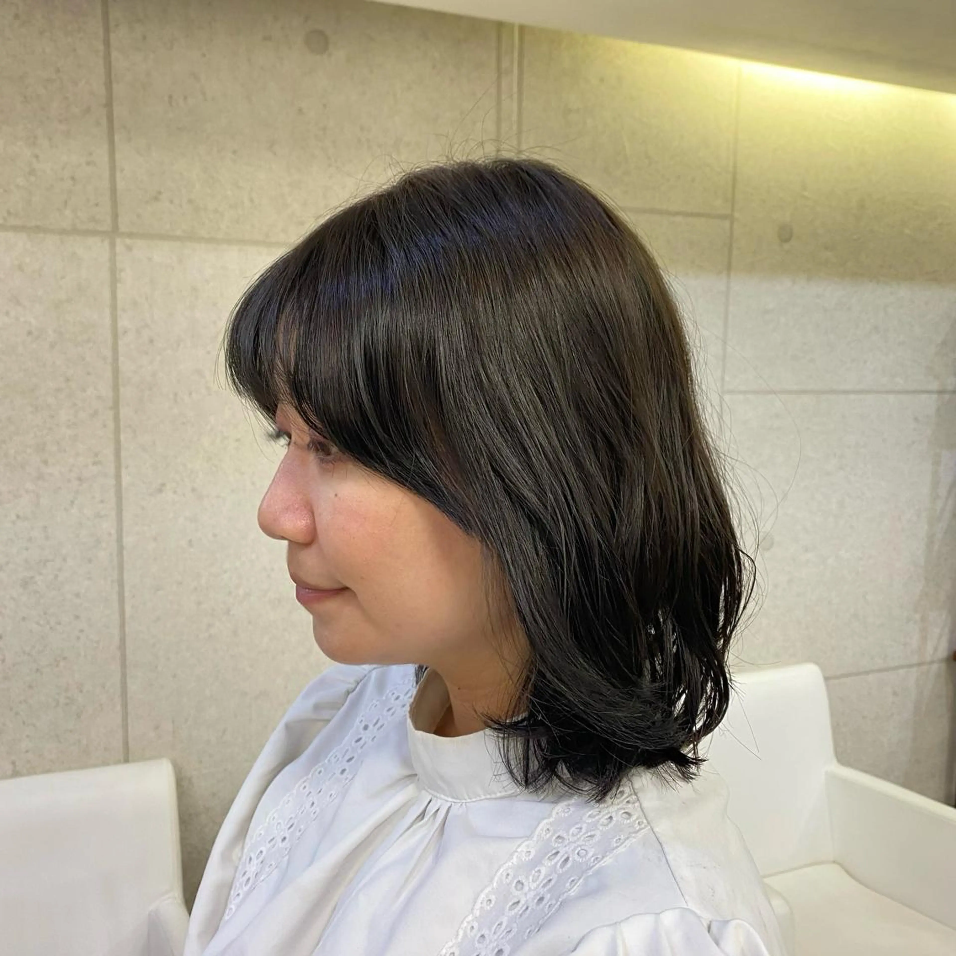 ミディアム カラー アッシュ オリーブアッシュ モデル募集中🌟 ふくむらのヘアスタイル