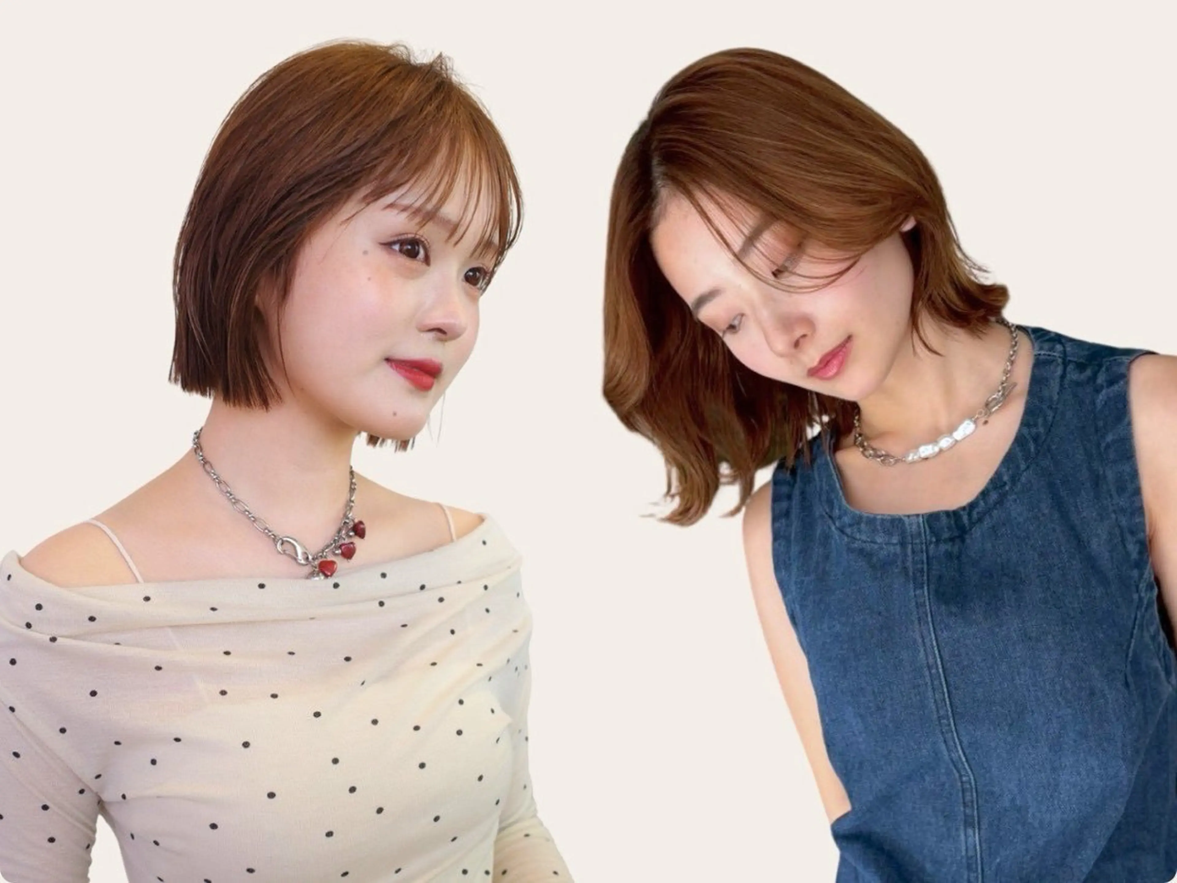 ボブカット+透明感カラー(撮影モデル)🛎の写真