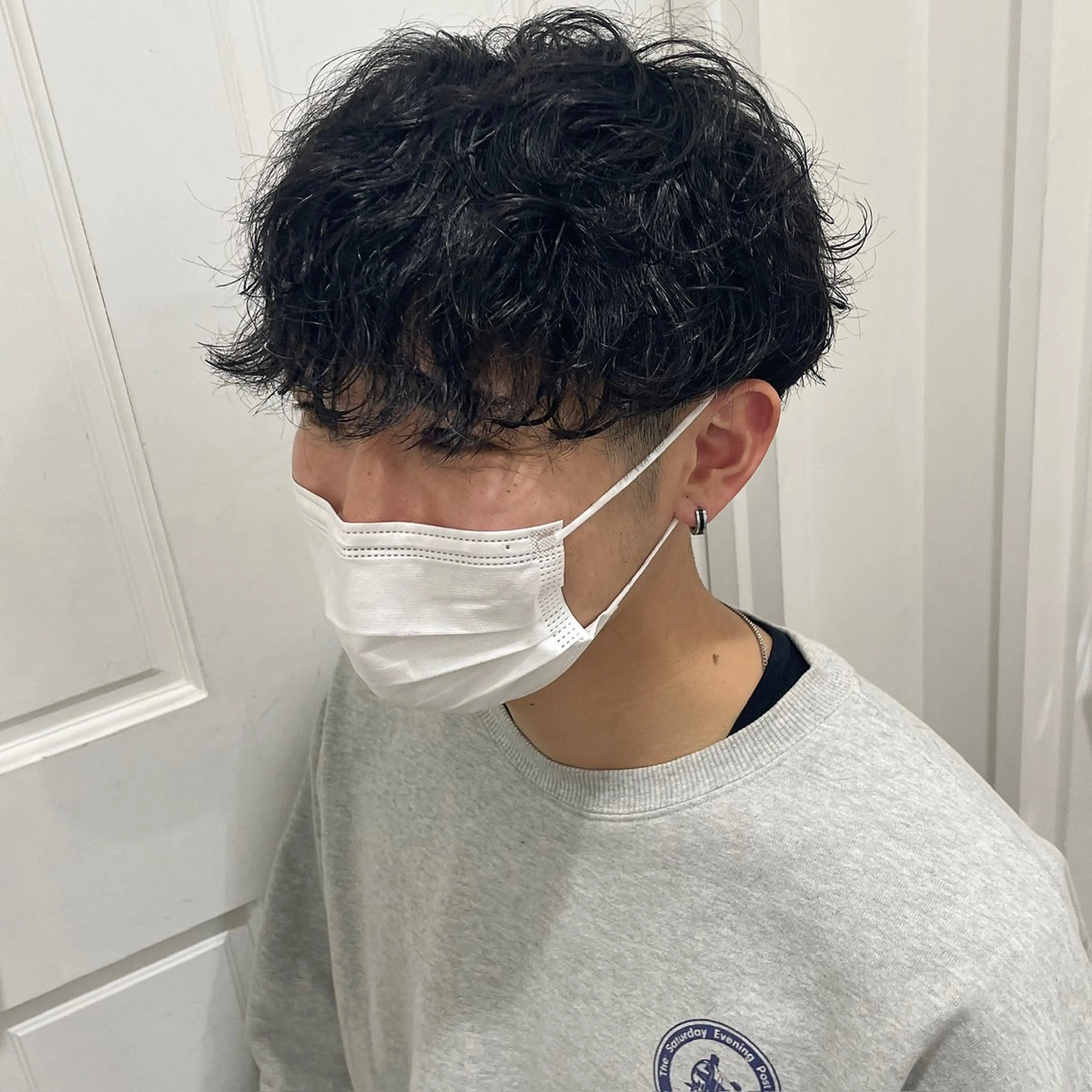 パーマ メンズ メンズパーマ 波巻きパーマ clan en所属・後藤 真友のヘアスタイル
