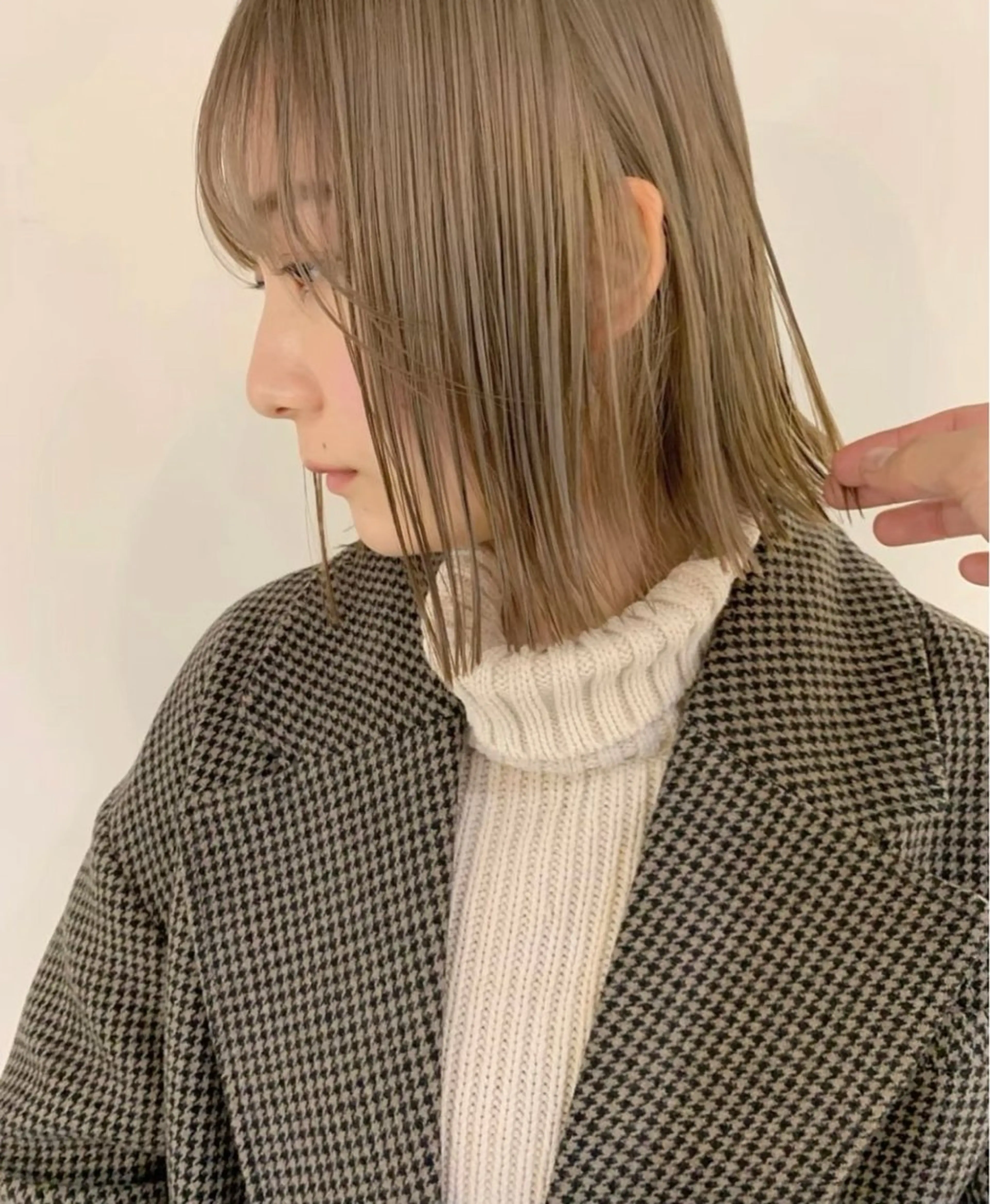 ミディアム 海外レディース/ボブ カラー/LEO🐻のヘアスタイル