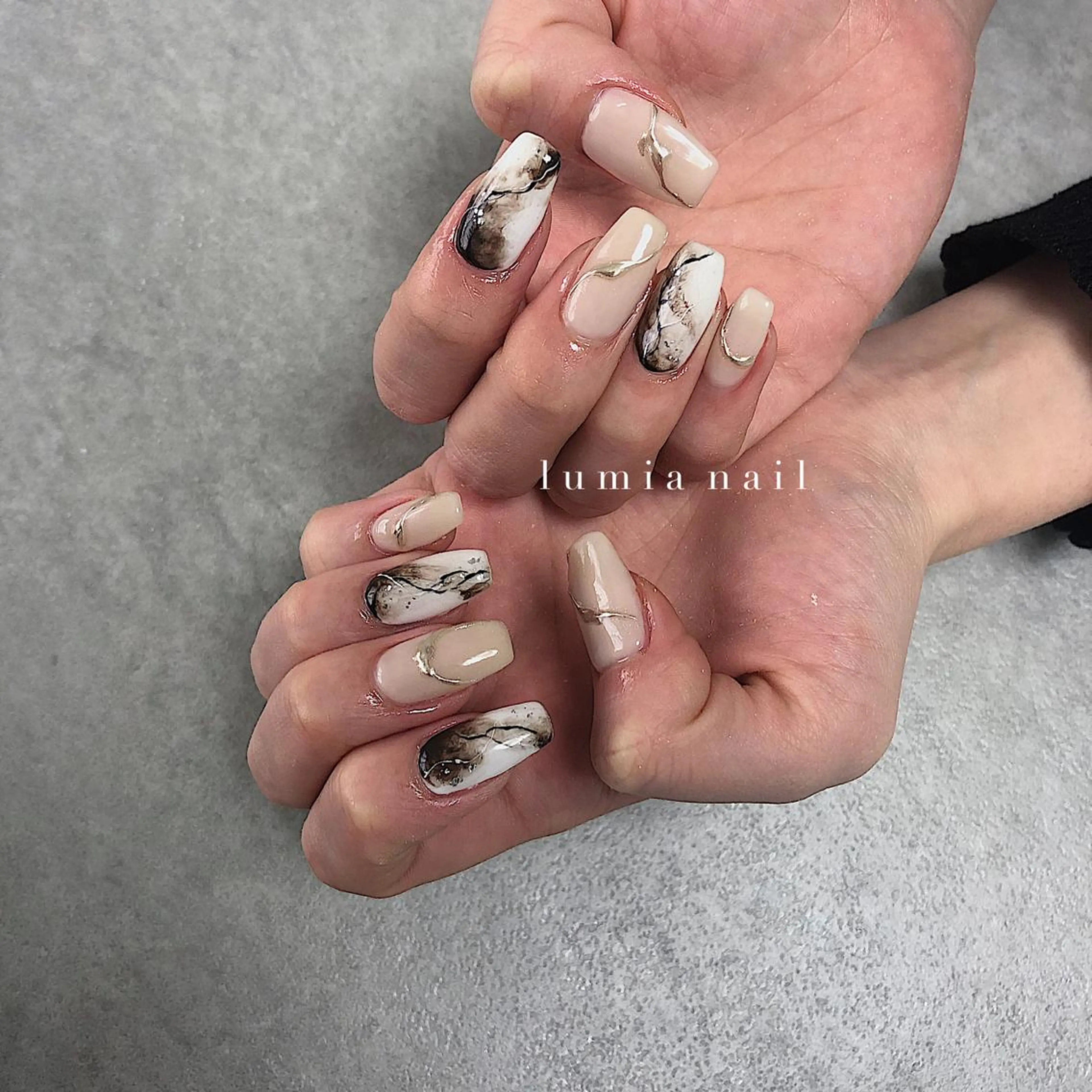 ネイル nail&eyelash Rine所属・Rine 放出 (リネ)のネイルデザイン