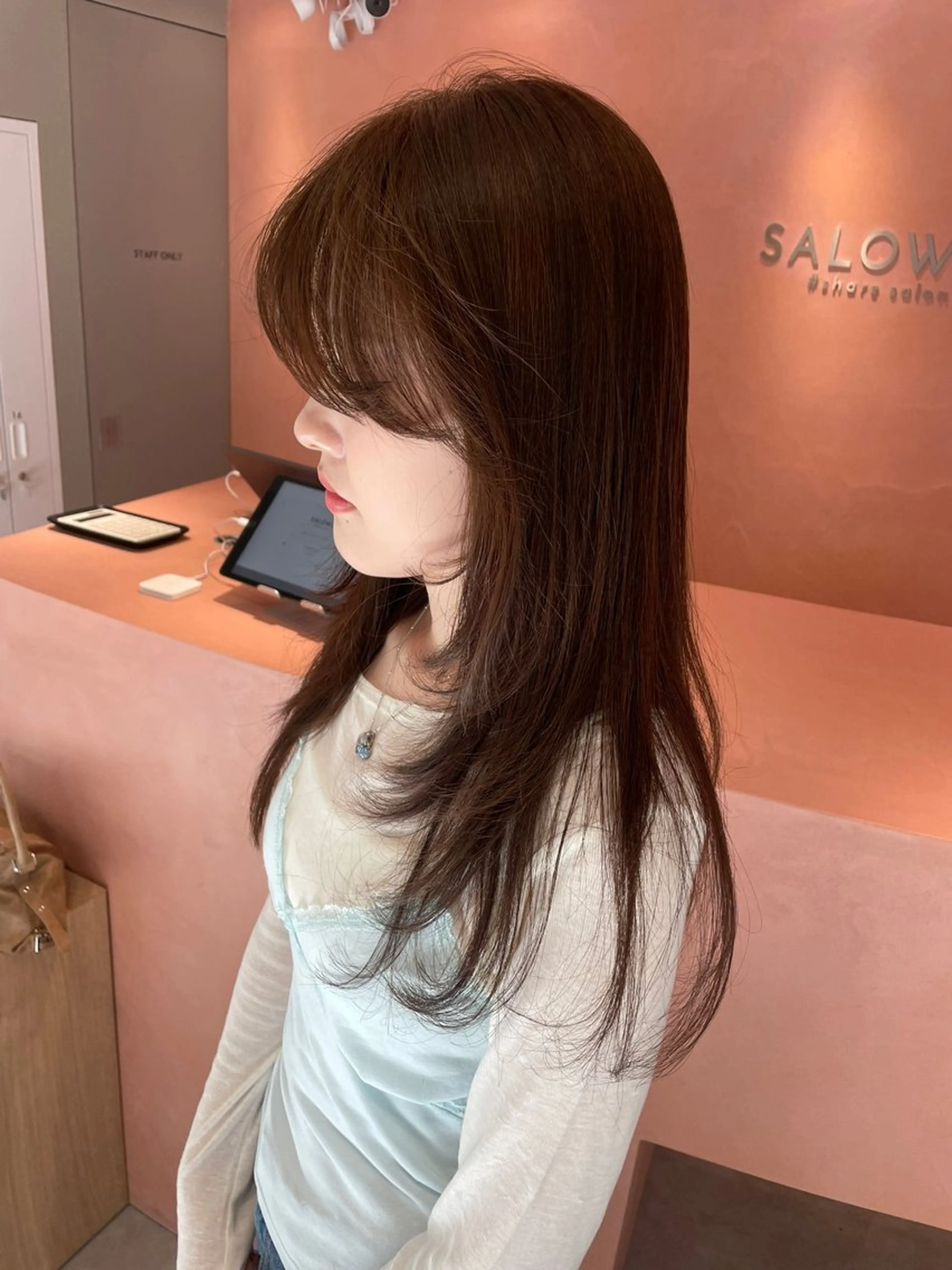 ロング カット ヘアカラー SALOWIN 立川所属・MAYU /ナチュラルヘア🌷のヘアスタイル