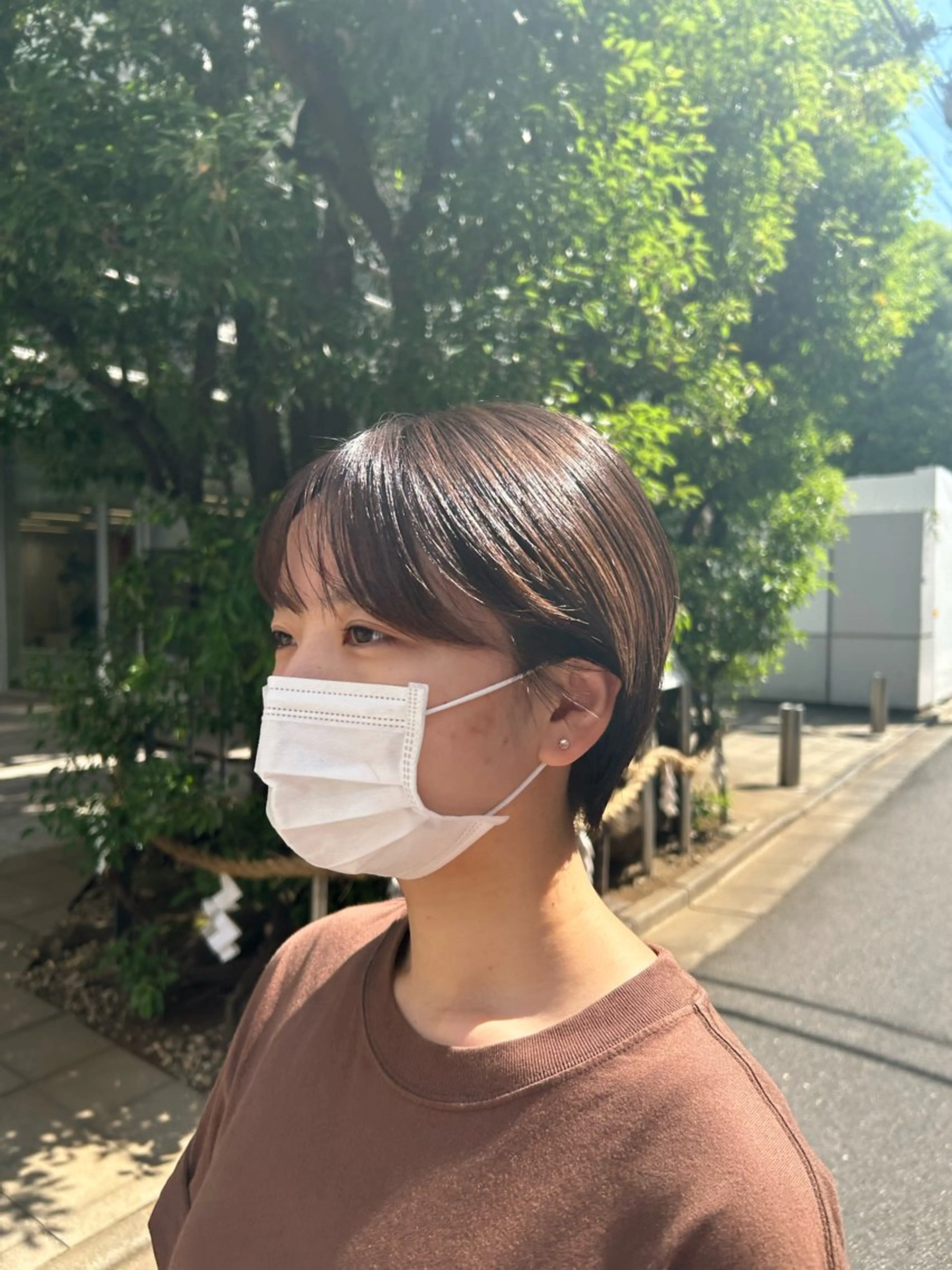 ショート RENJISHI  KICHIJOJI所属・🌈🧡ヤマダ ヒロナ🌈🧡のヘアスタイル
