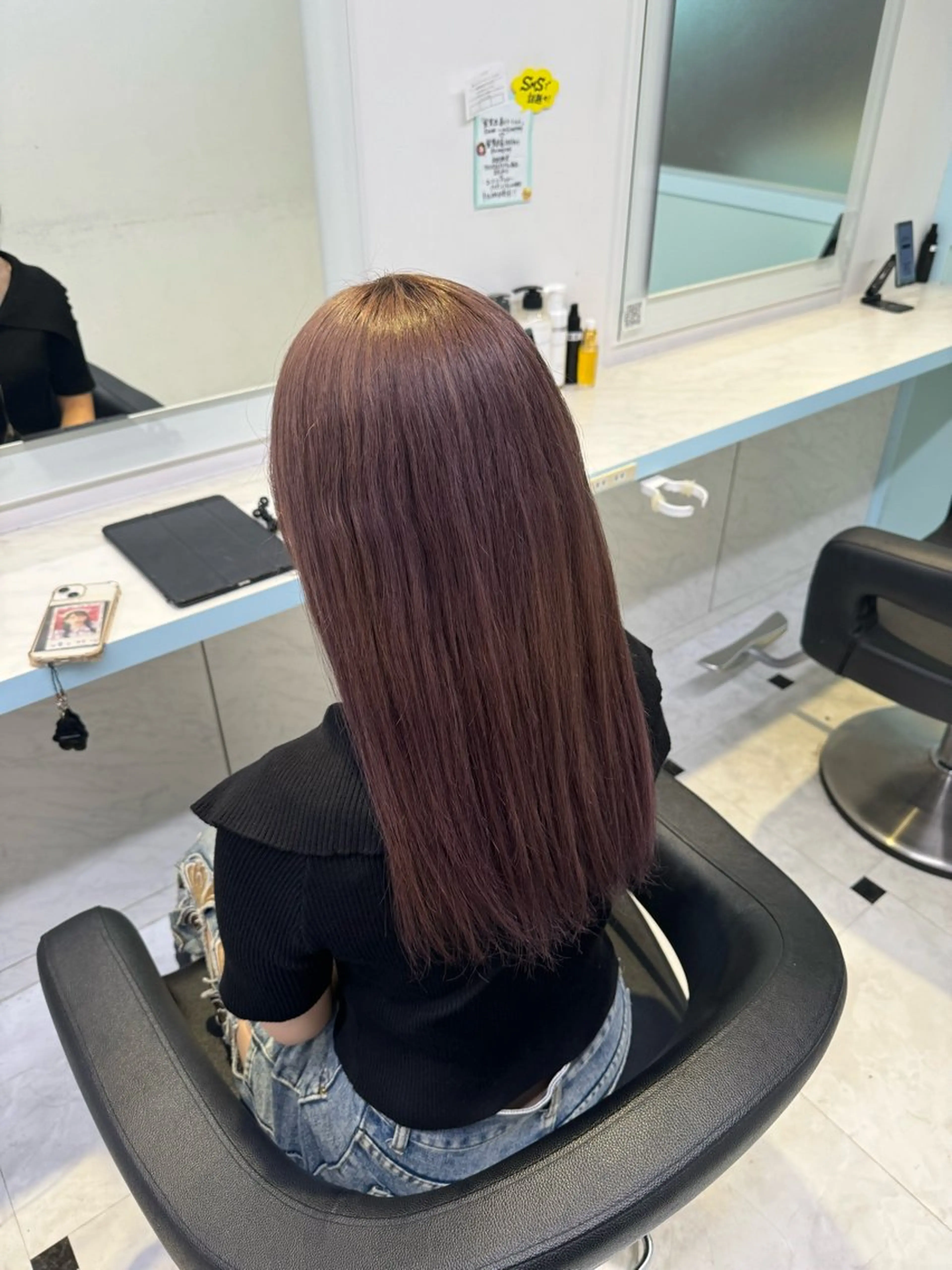 ロング カラー ヘアカラー 🩷モテ髪＆透明感 🩷ミルクティー🩷のヘアスタイル
