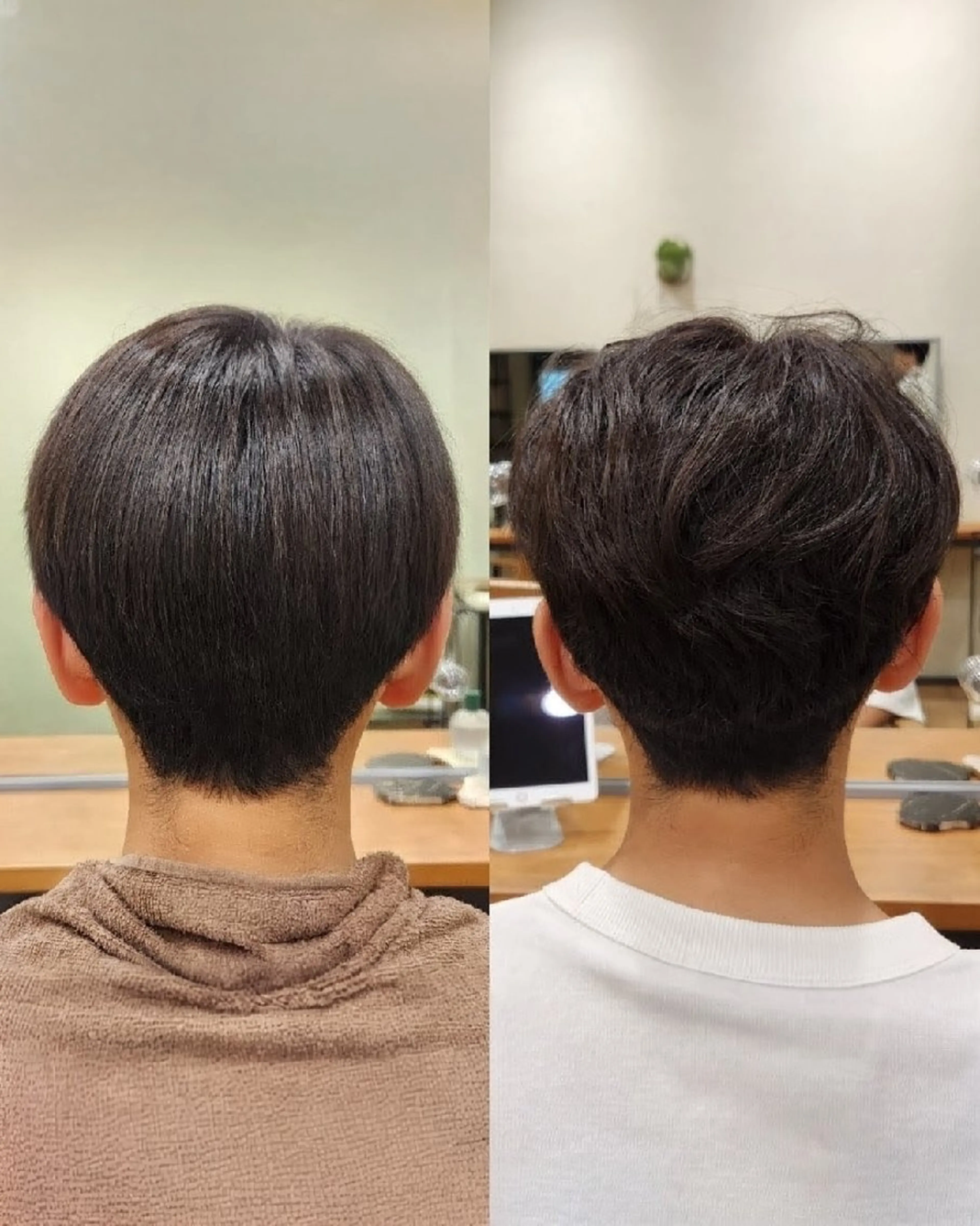 ショート メンズ 縮毛矯正 縮毛矯正 青木 力のヘアスタイル