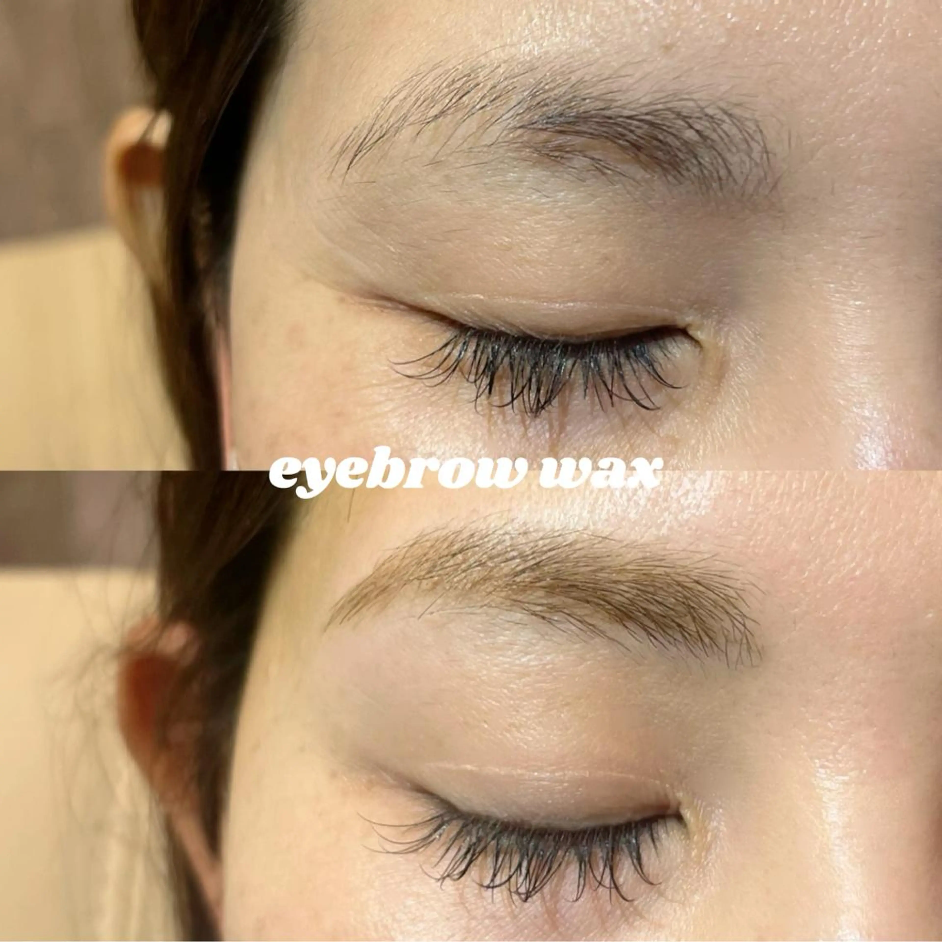 アイブロウ ワックス脱毛 mona 🎀韓国まつパ/眉毛のマツエク・マツパデザイン
