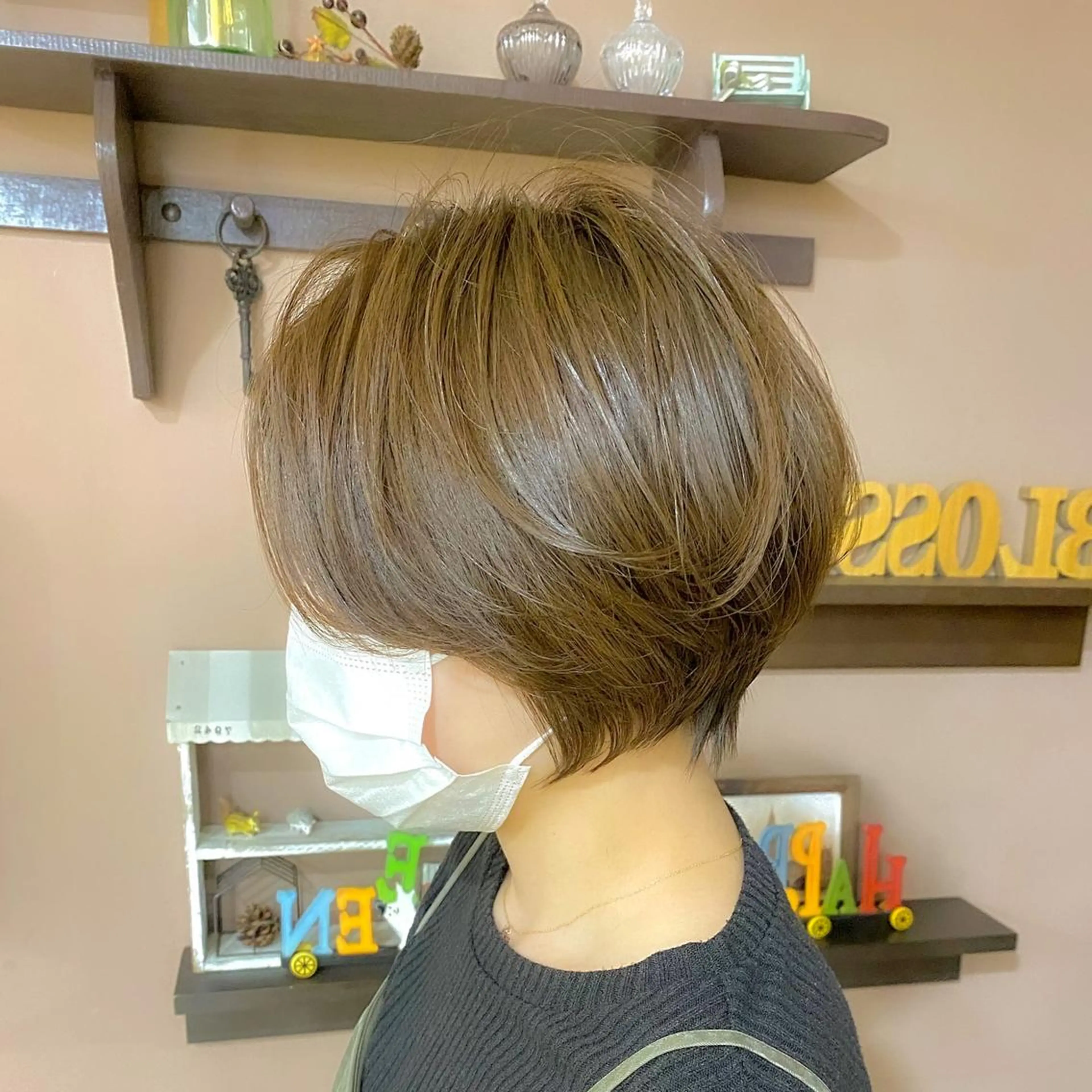 ショート カット ヘアカラー HARUKI MINATO japan OMIYA所属・蛭川 博信のヘアスタイル