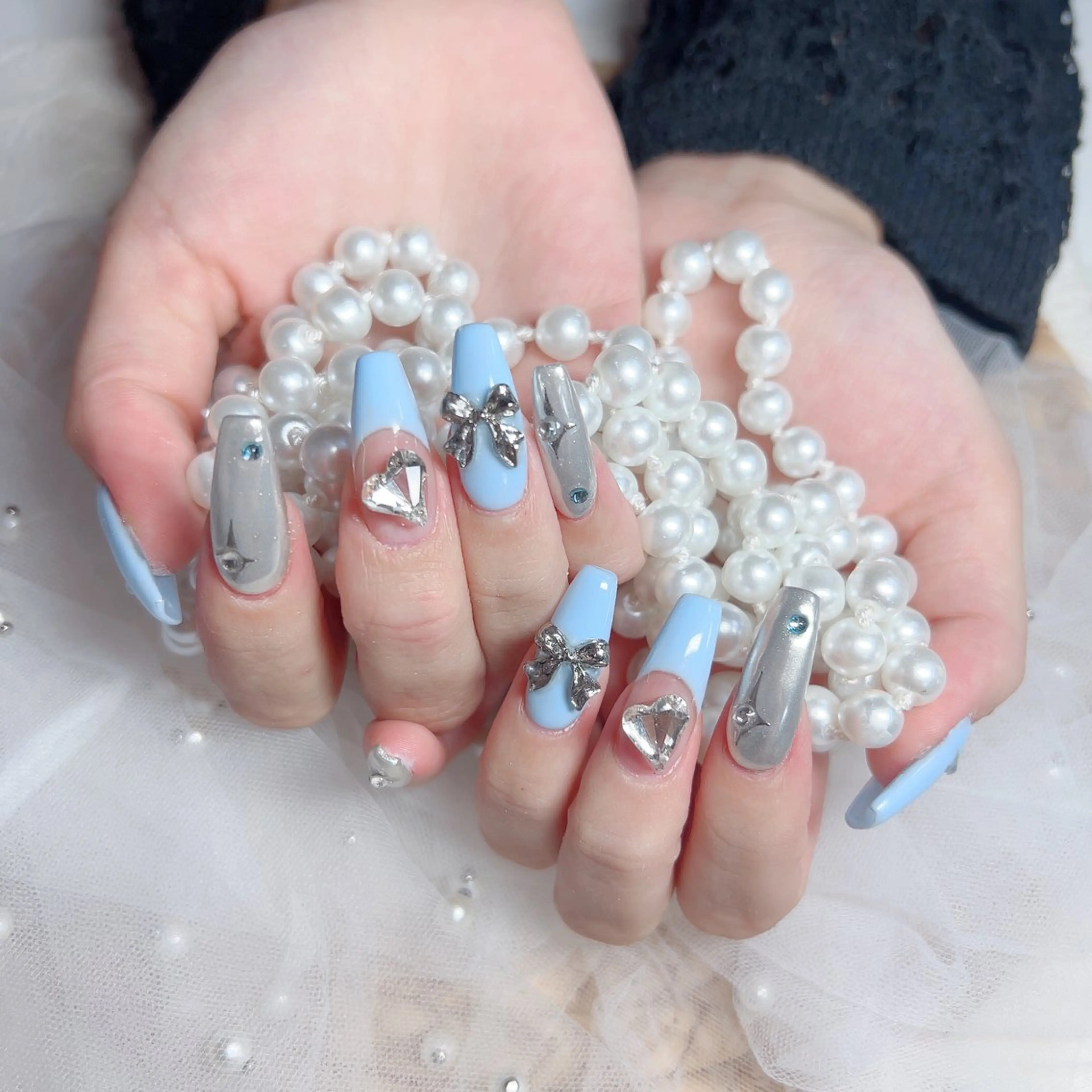 ネイル M🌷nail 長さだし専門店のネイルデザイン