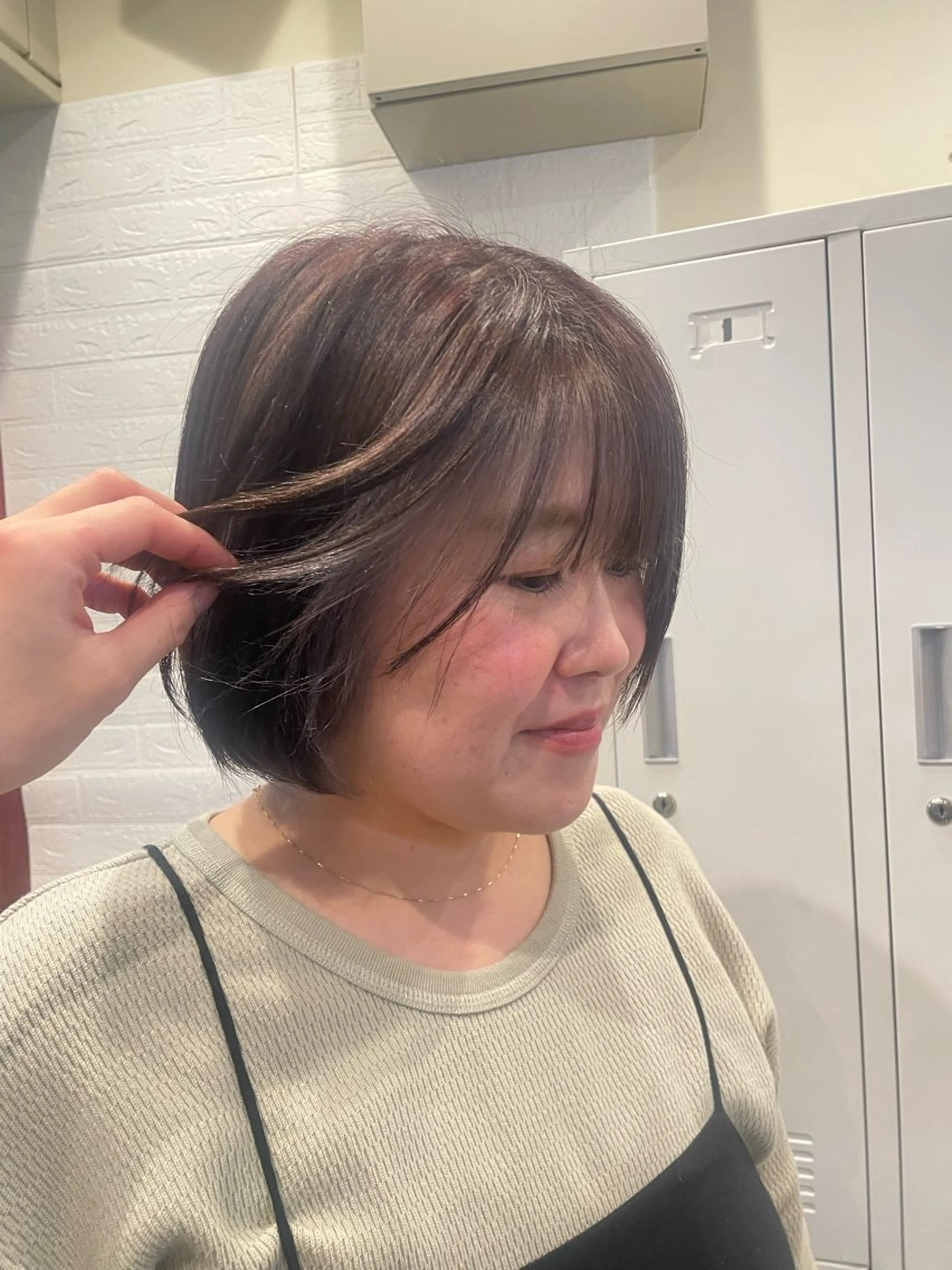 ショート ミストバング ユニカバイミリー MISAKI🫧のヘアスタイル