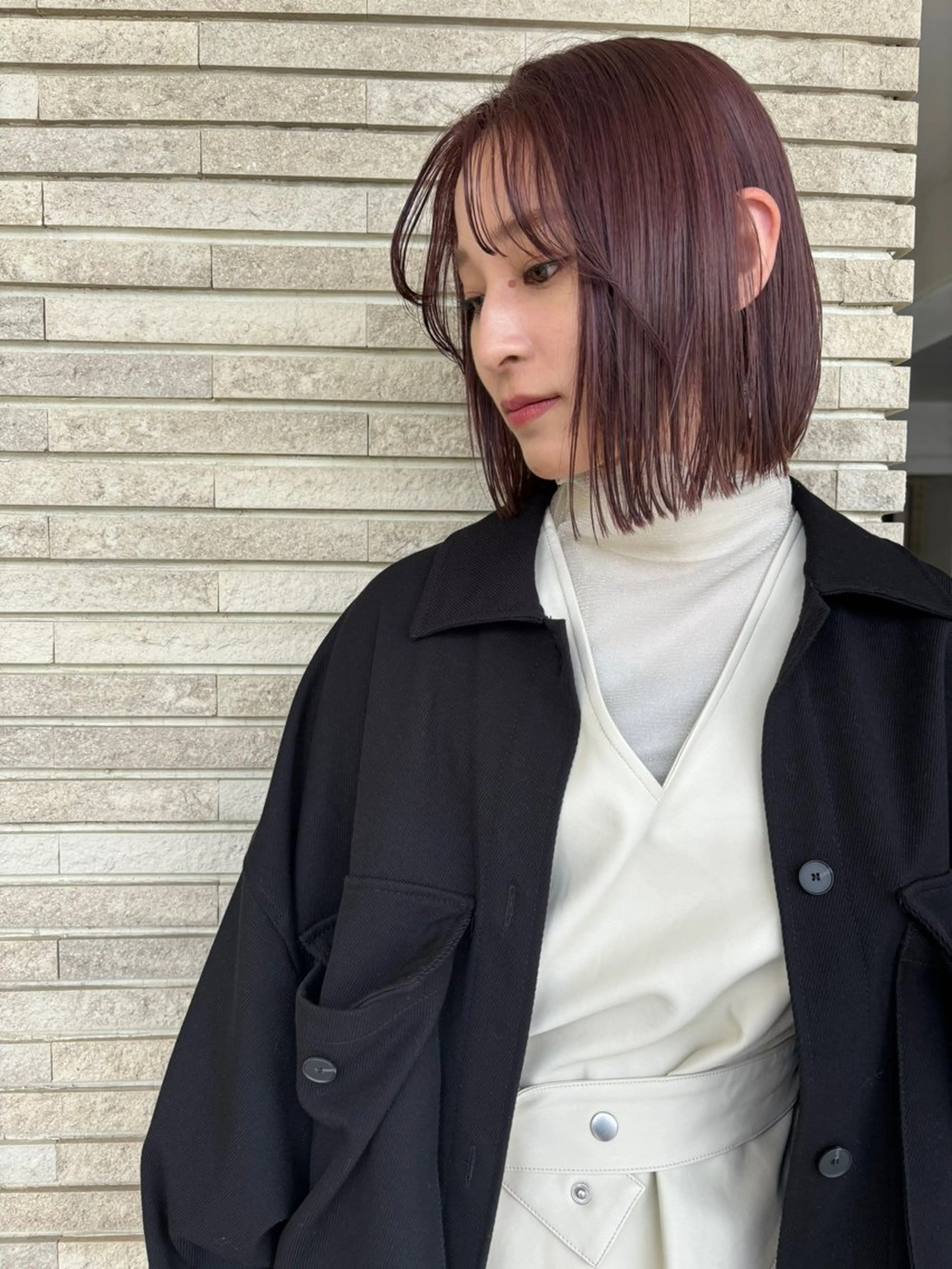 ショート カラー イルミナカラー カット ヘアカラー grand juteのヘアスタイル