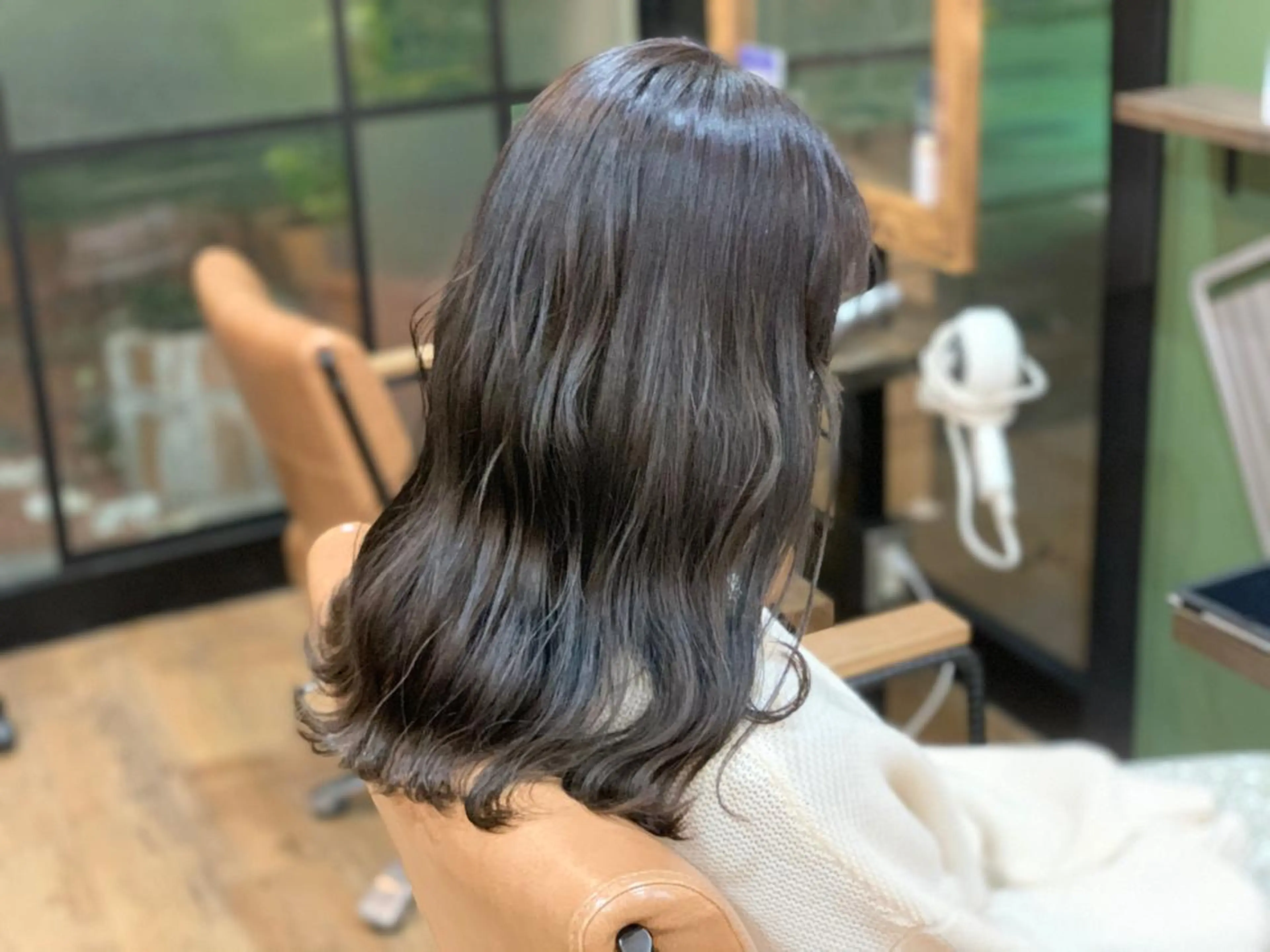 ロング カット 縮毛矯正 トリートメント SHIAN橋本店 おぐちまほのヘアスタイル