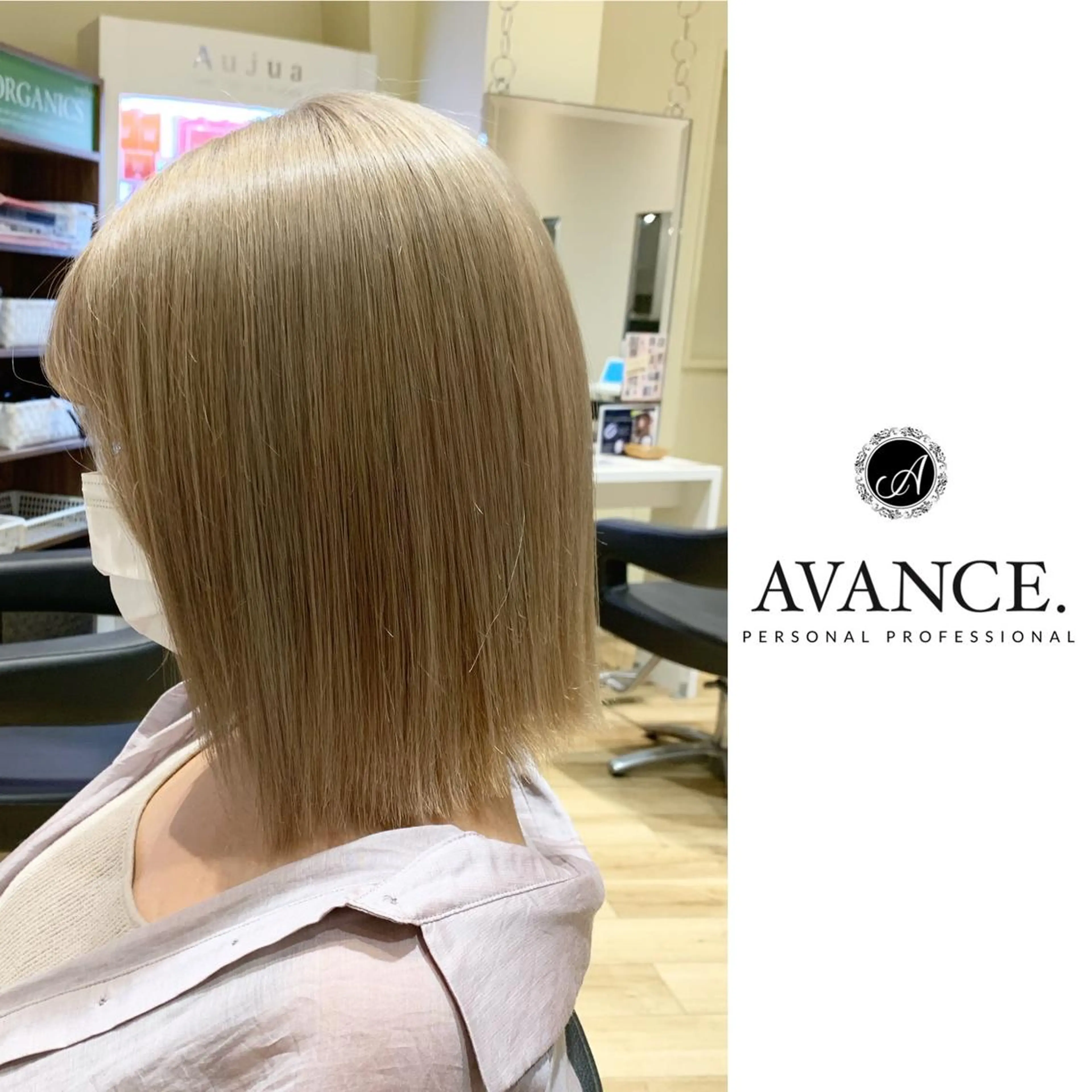 ミディアム カット ヘアカラー トリートメント _WHITE京橋店所属・【White京橋】 岸 拓斗のヘアスタイル