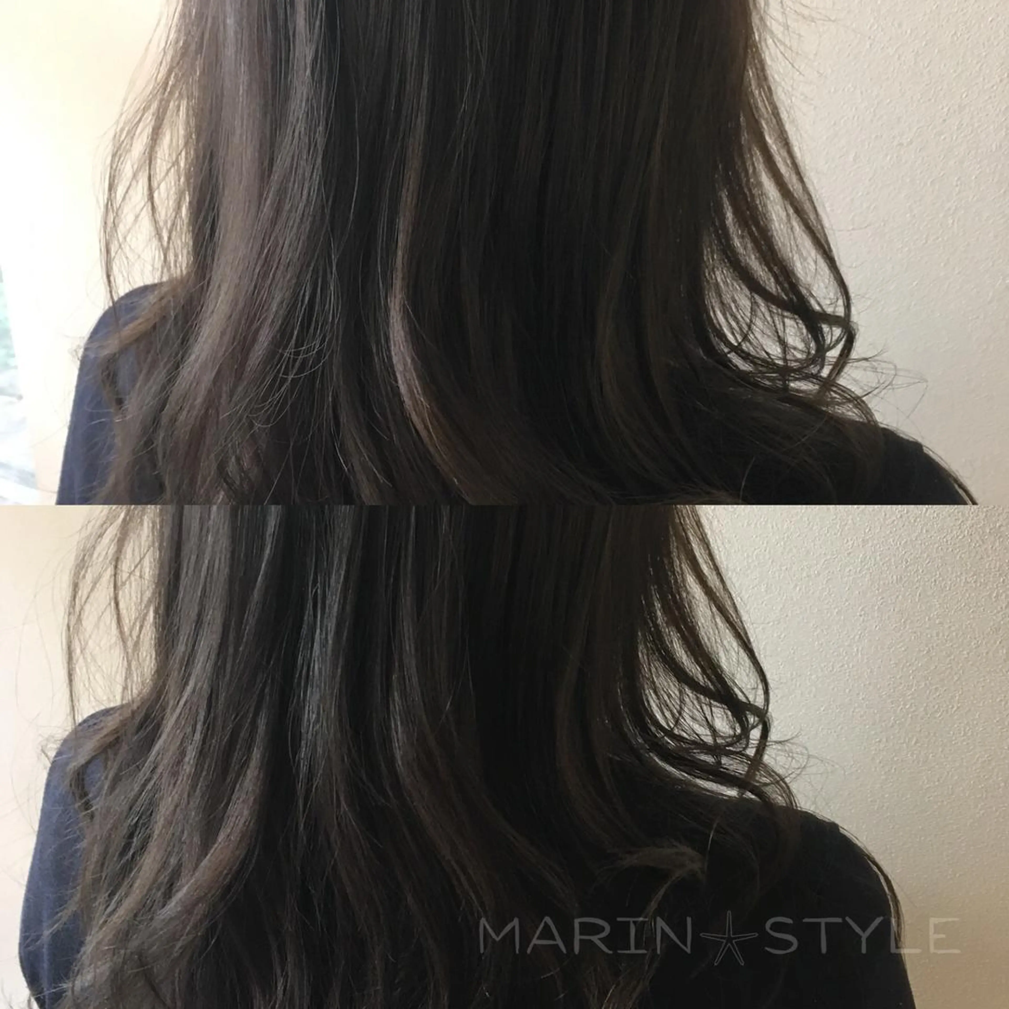ロング カラー 透明感カラー イルミナカラー ママ美容師 マリンさんのヘアスタイル