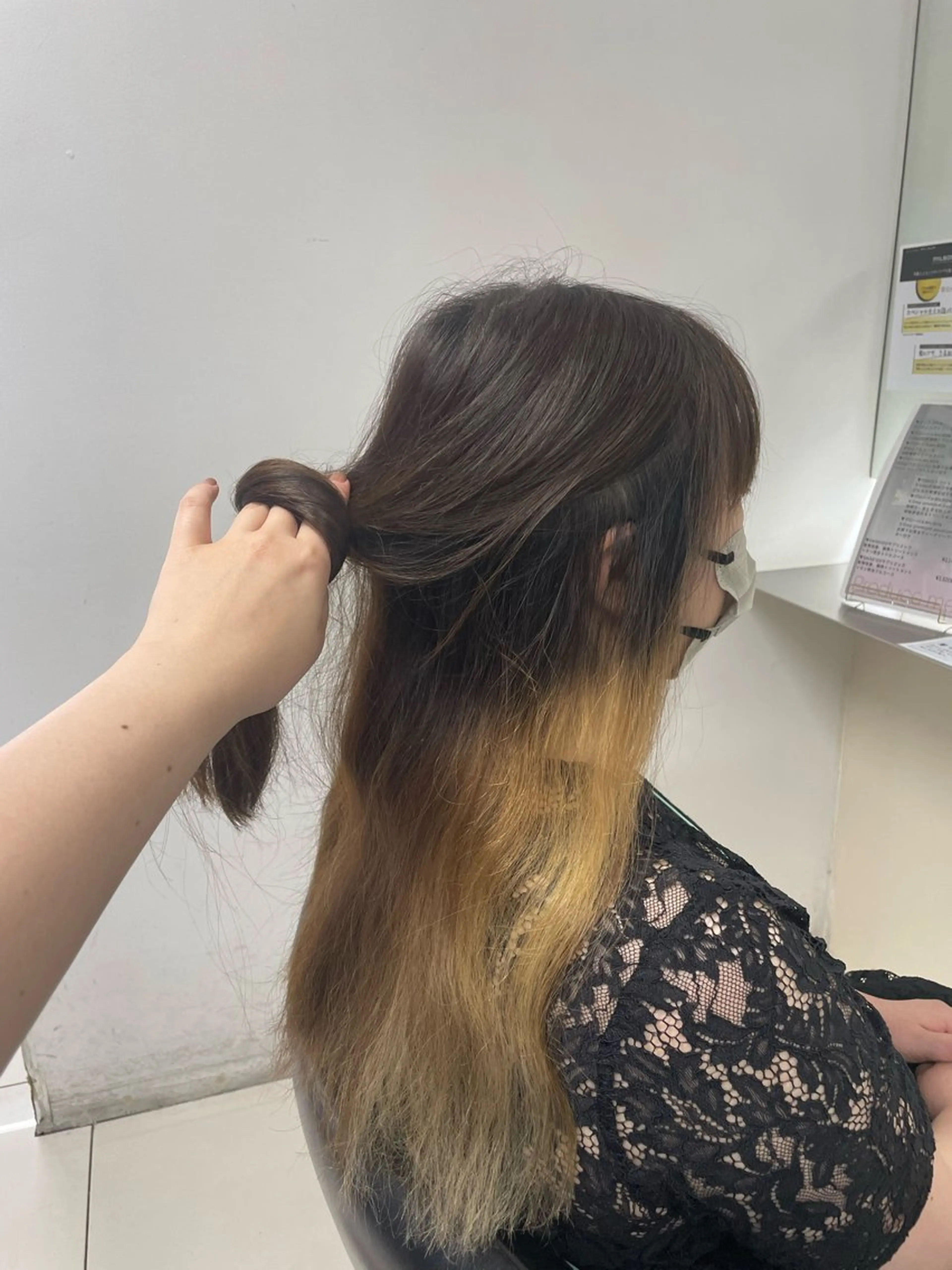 ロング カラー 🎀ゆい🎀 まつげパーマ🎀のヘアスタイル
