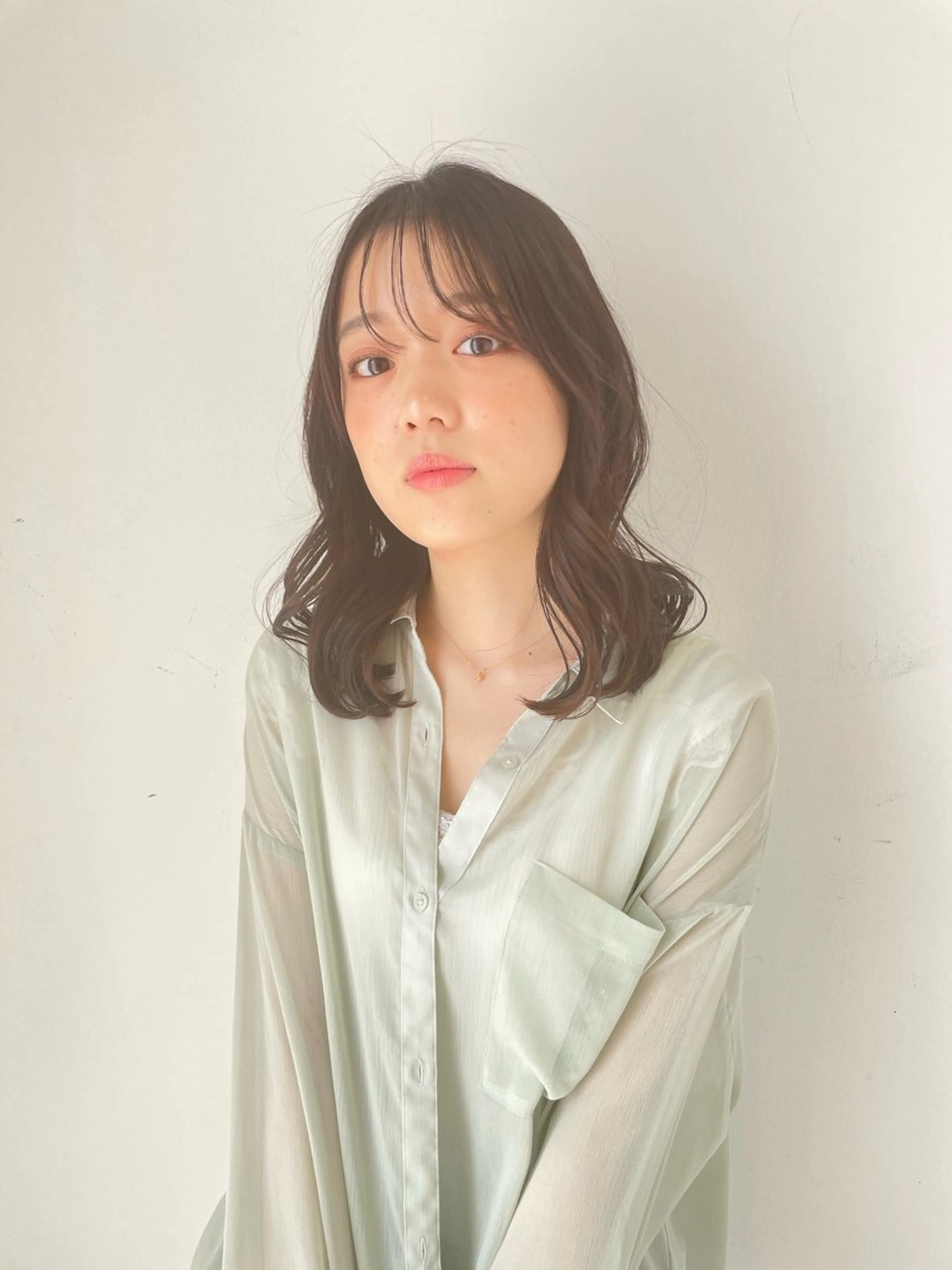 セミロング 美髪特化✨/佐藤 桃花のヘアスタイル