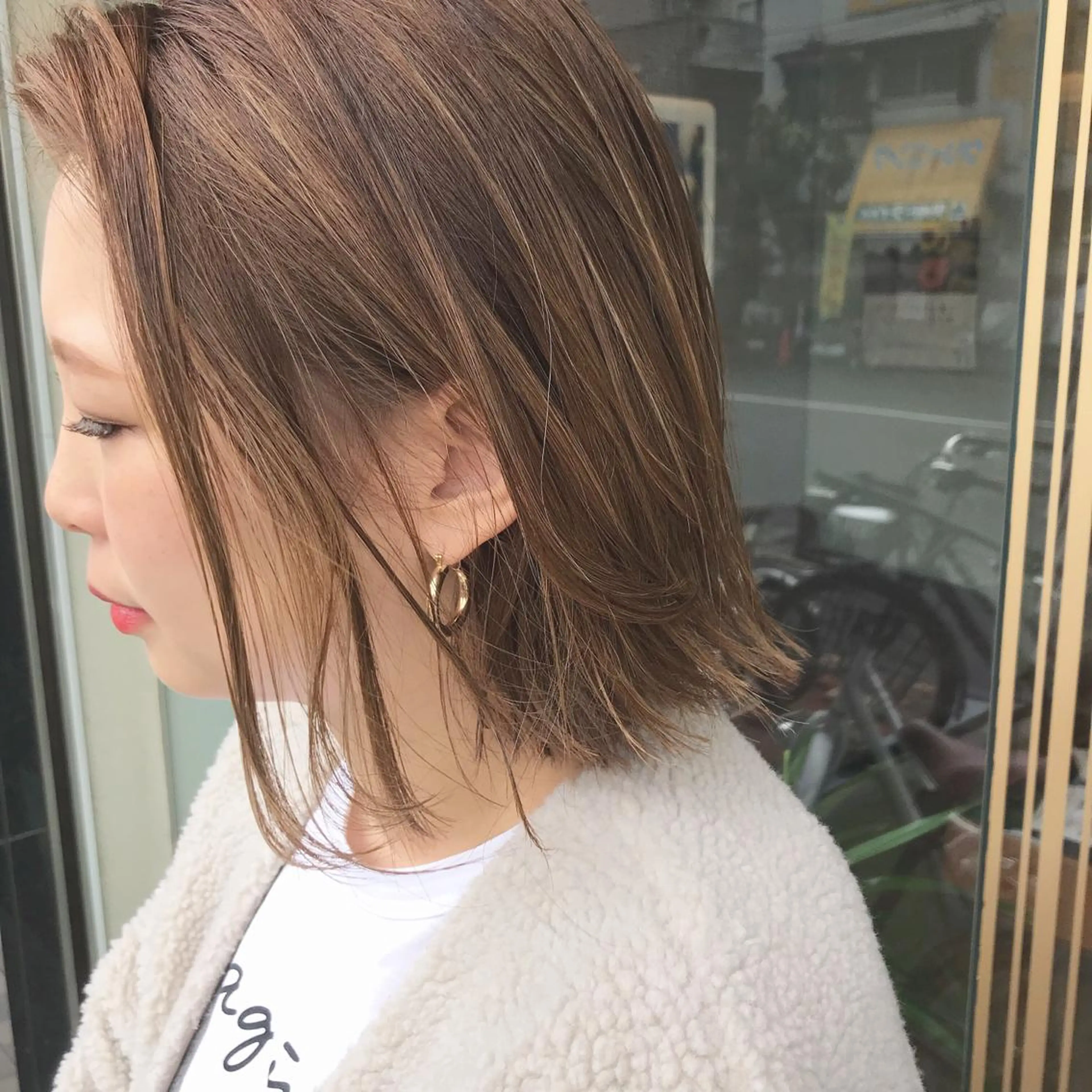 ショート カラー ヘアアレンジ マツエク・マツパ Kawaguchi Arisaのヘアスタイル