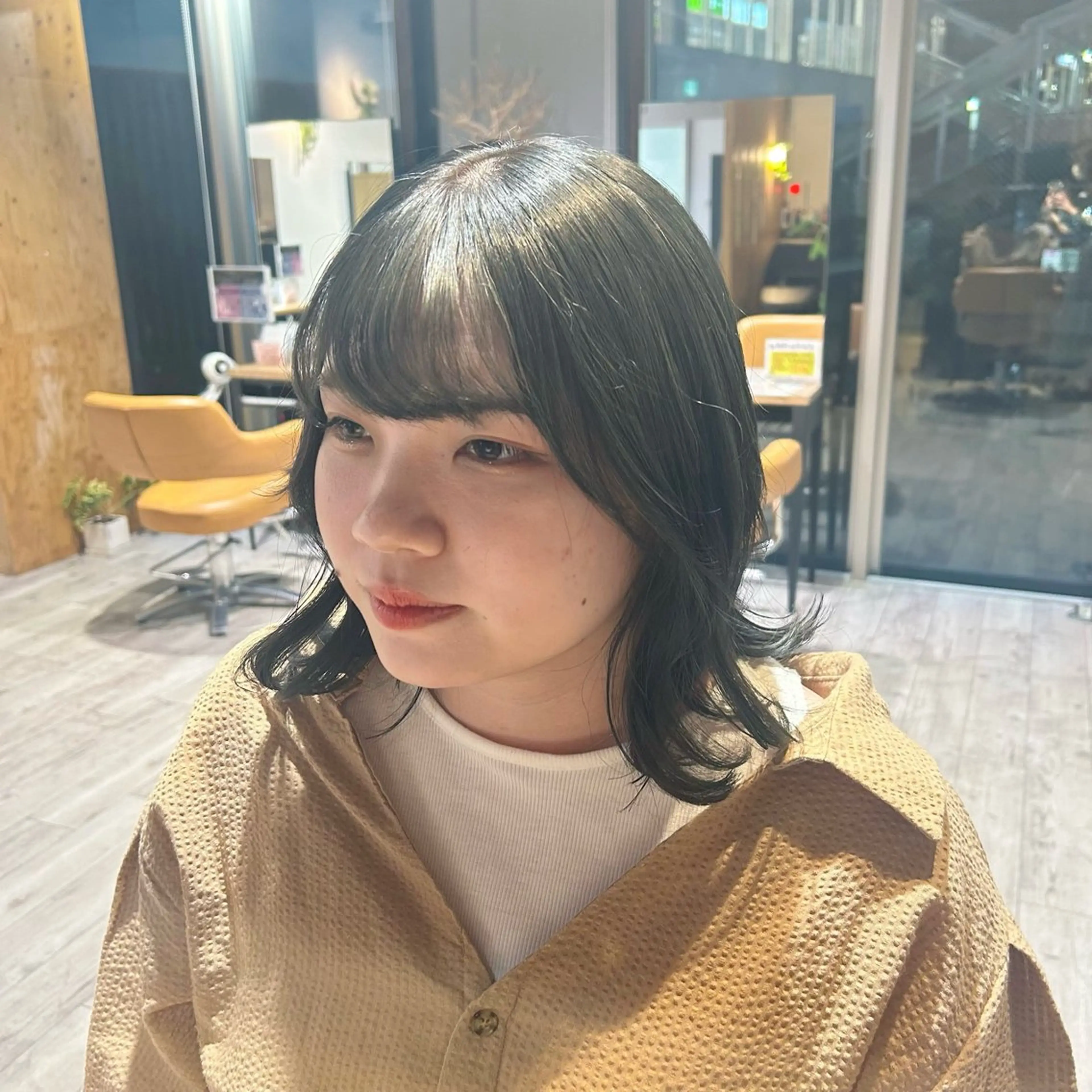 ミディアム 髪質改善 🫧しろがねのヘアスタイル