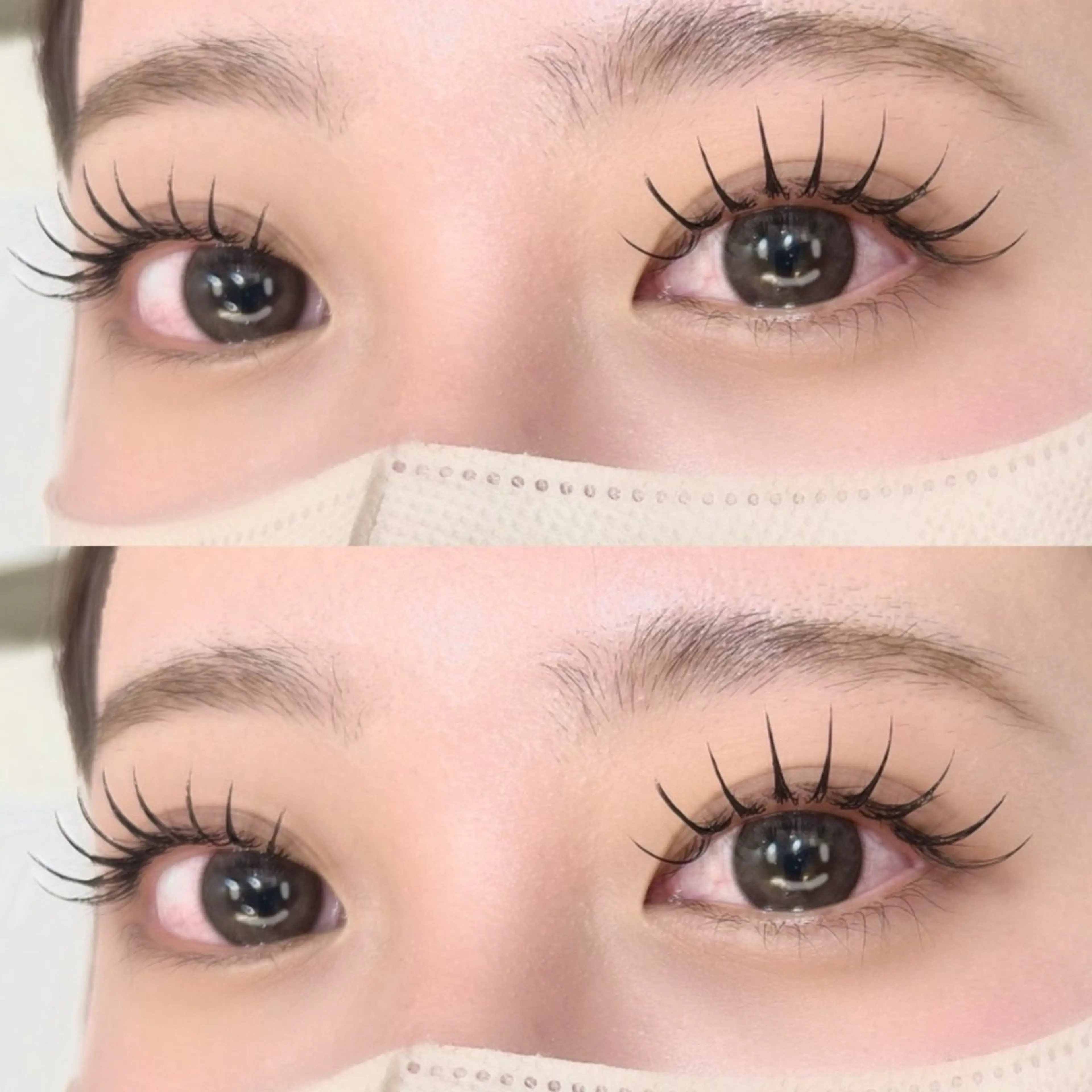 マツエク・マツパ 🇰🇷韓国スタイル /束間まつげ🎀ミキのヘアスタイル