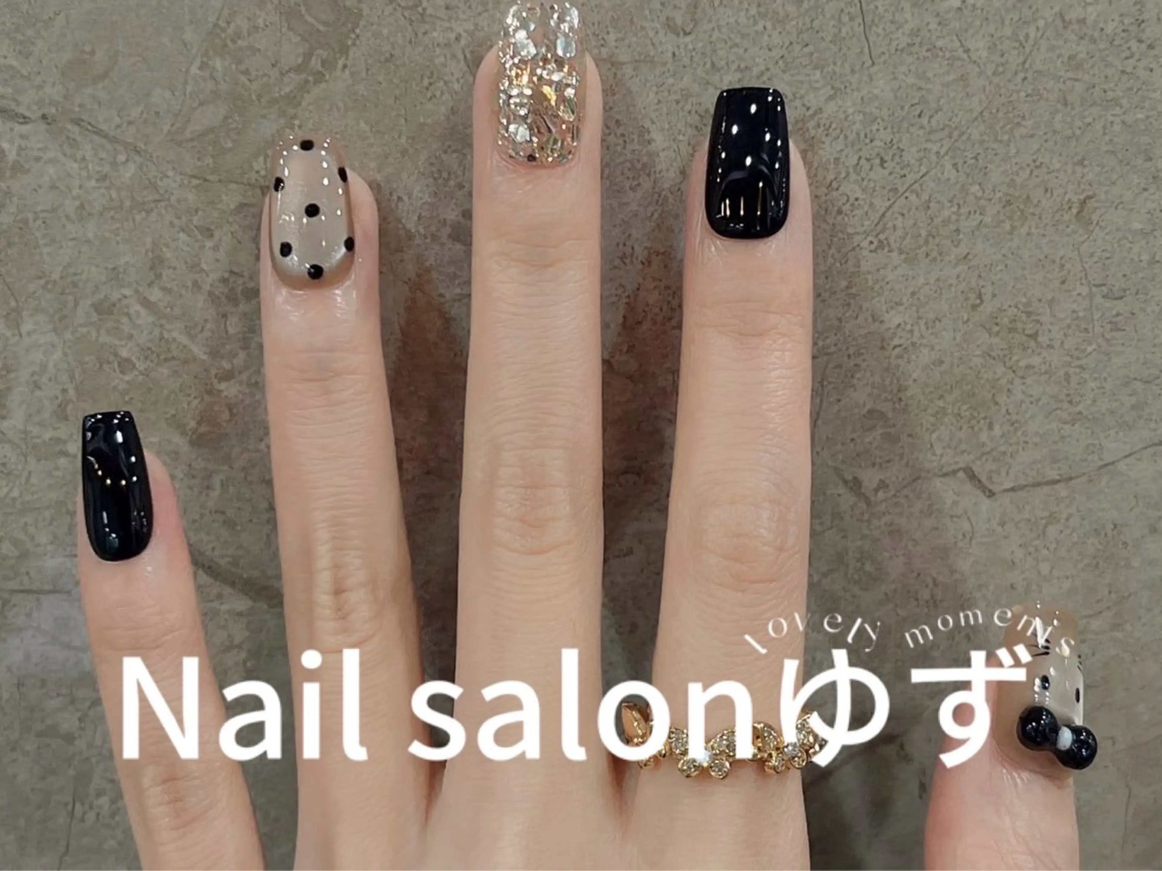 ネイル ハンドネイル ネイルサロン ゆずのネイルデザイン