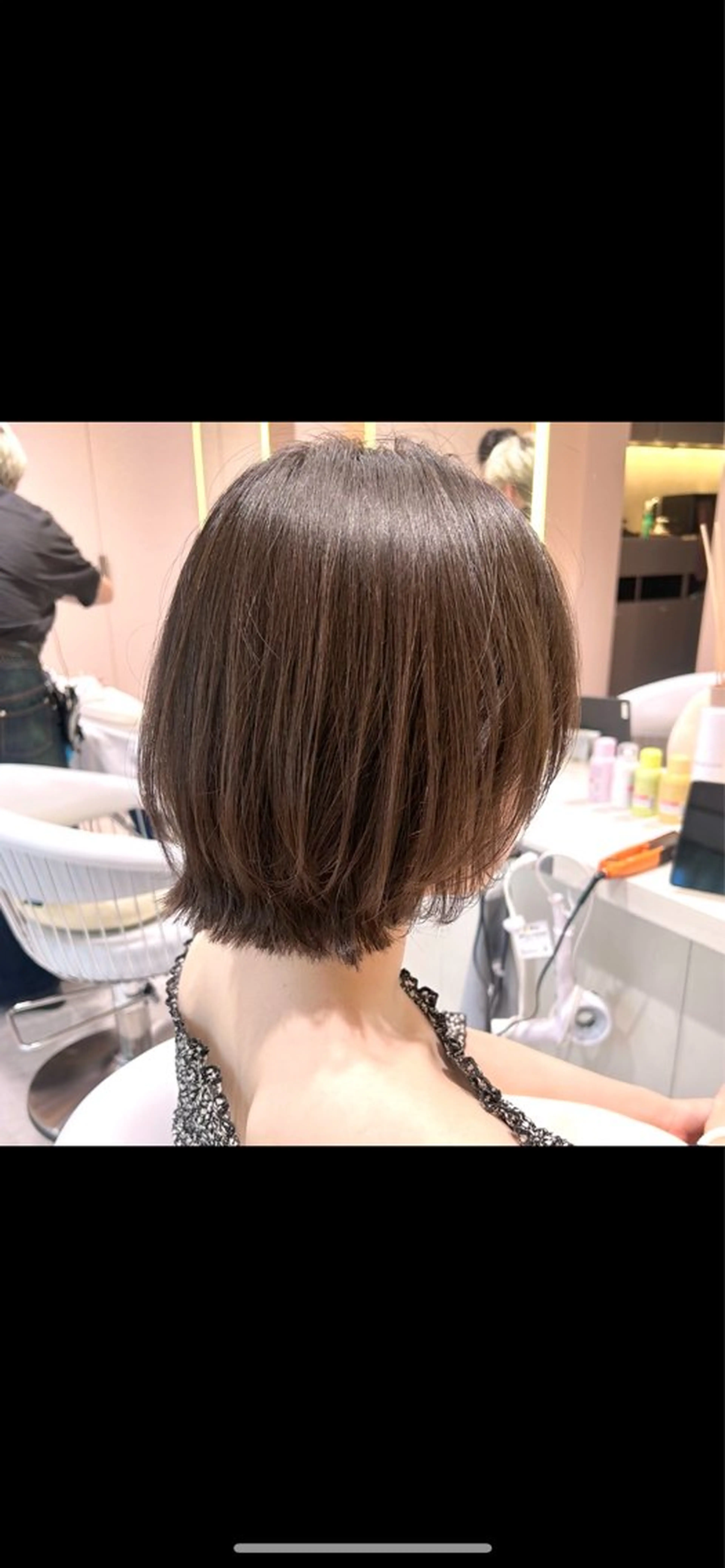 ショート カット トリートメント ボブ/縮毛矯正特化/ 伊藤　怜のヘアスタイル