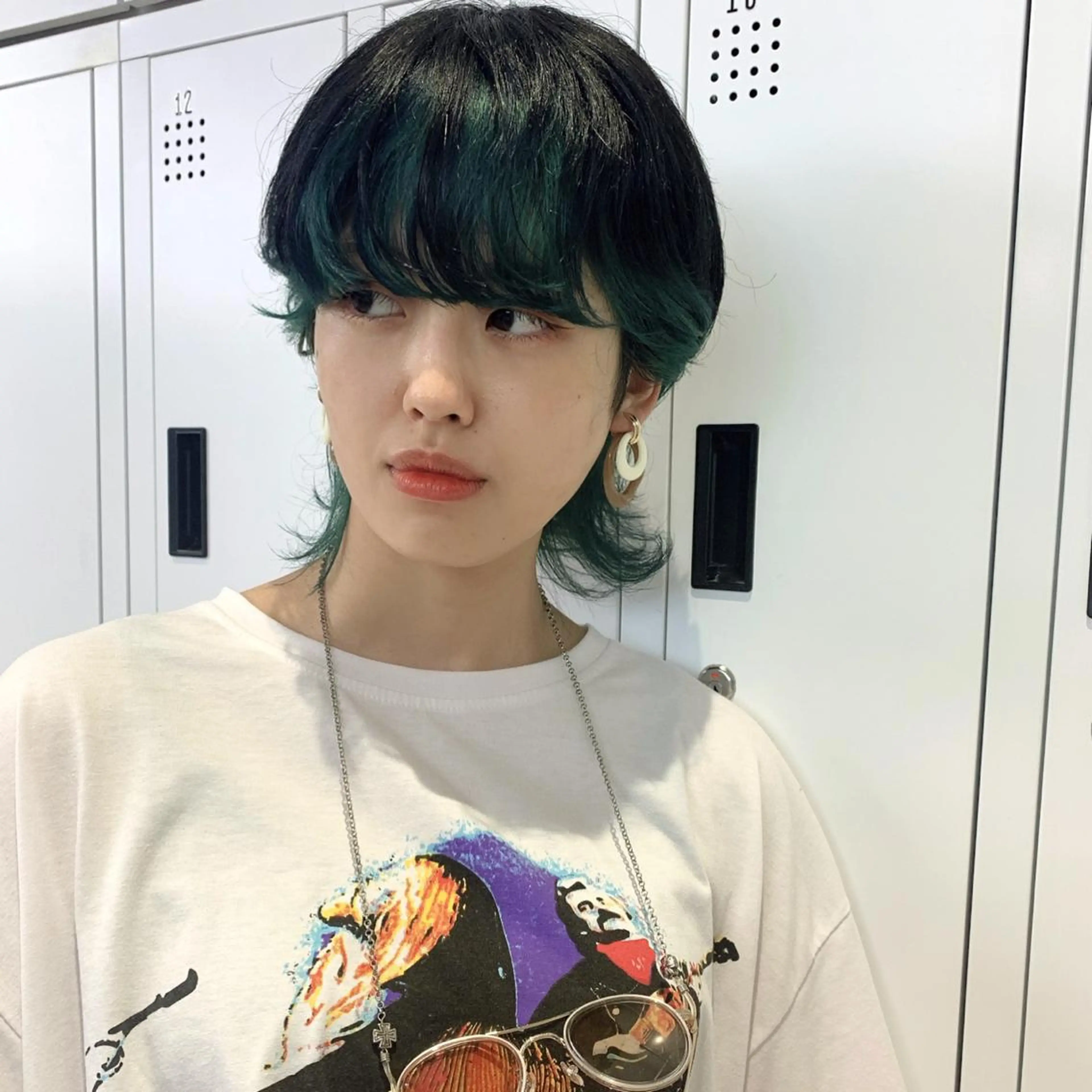 ショート カラー ブルーカラー Kureha/ネイル トレンドヘアのヘアスタイル