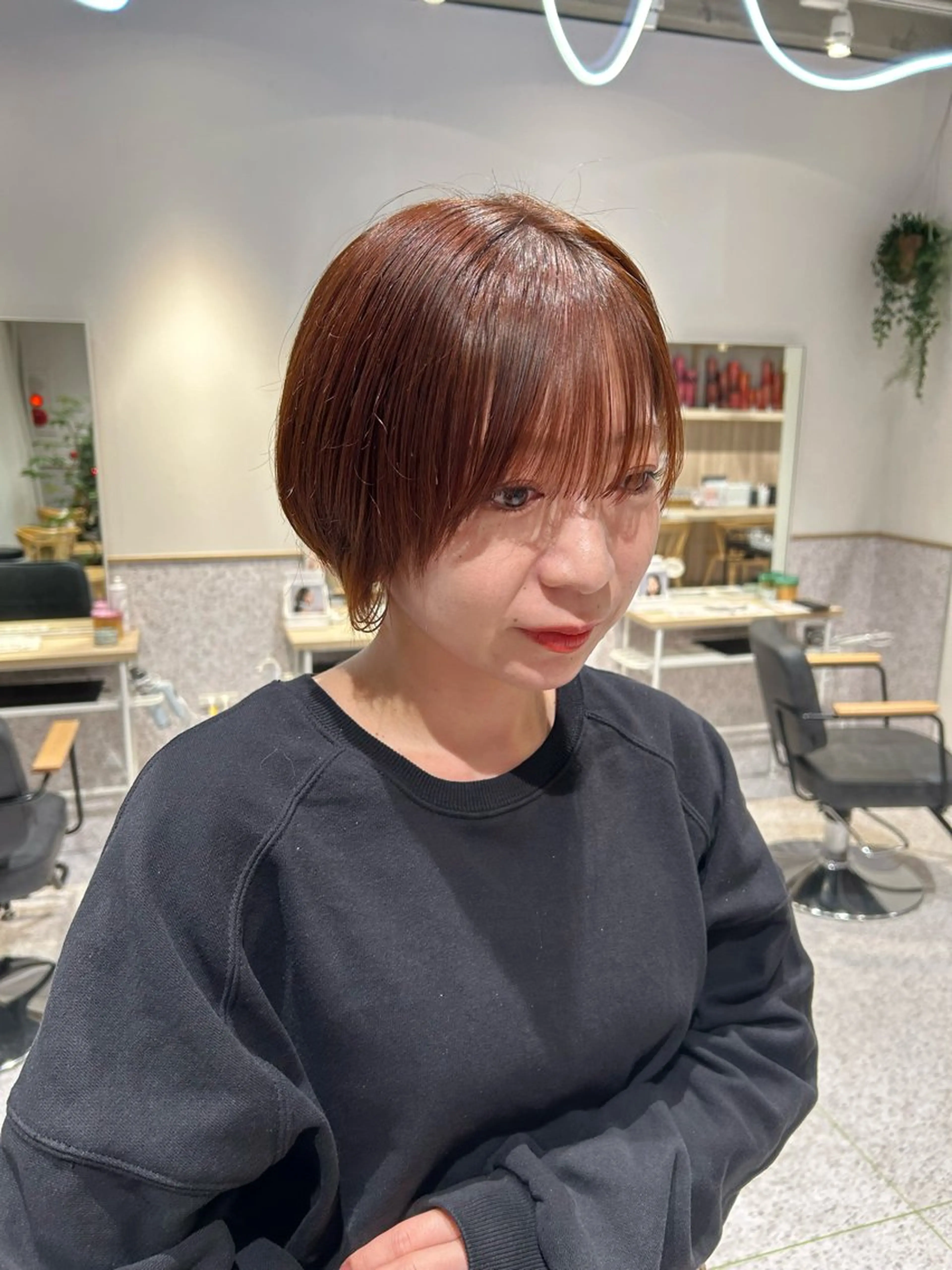 ショート カラー ヘアカラー トリートメント ♡ハイトーン★ ネイル/しの♡のヘアスタイル