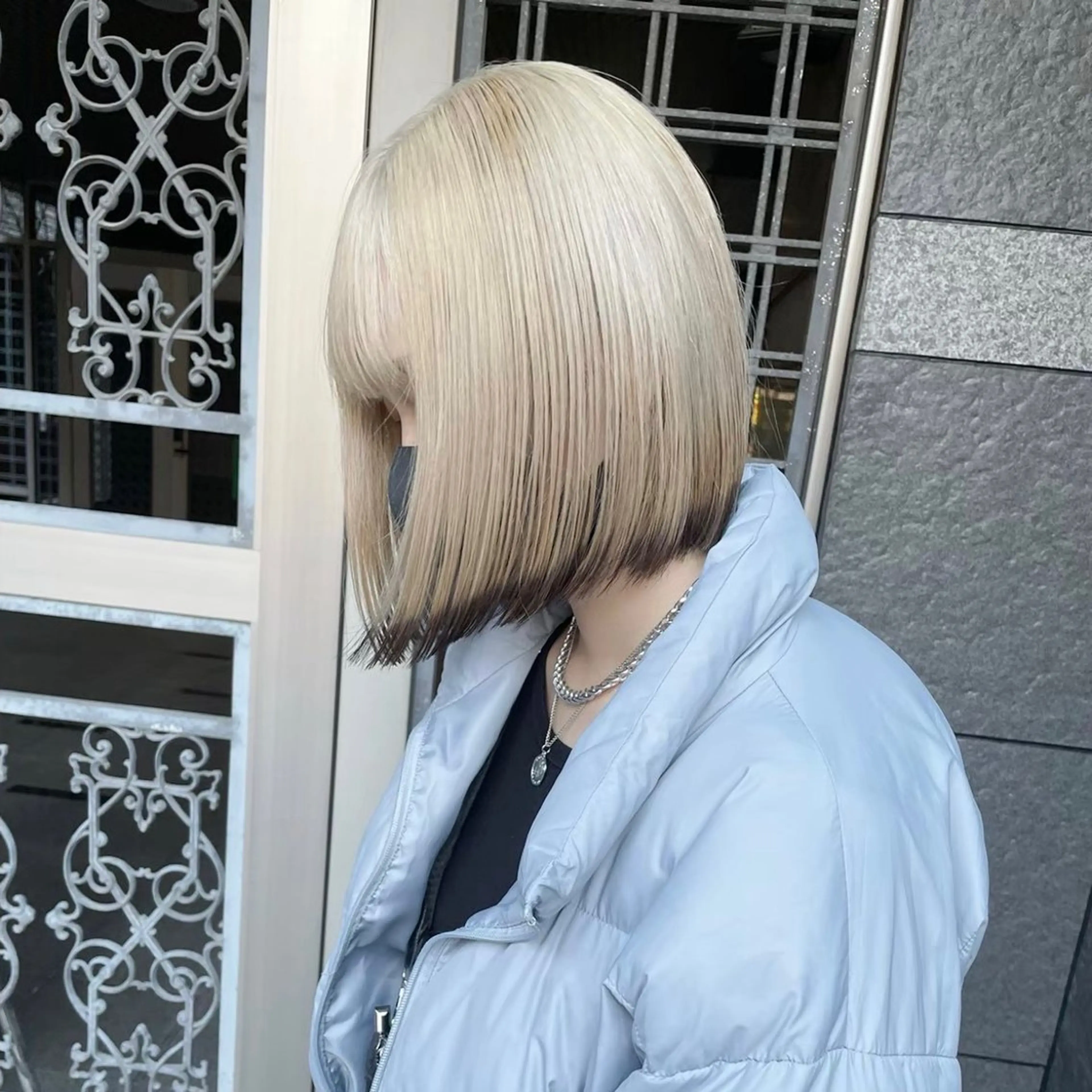 ショート カラー 🥀YUIHA🥀 ハイトーンボブ♥のヘアスタイル