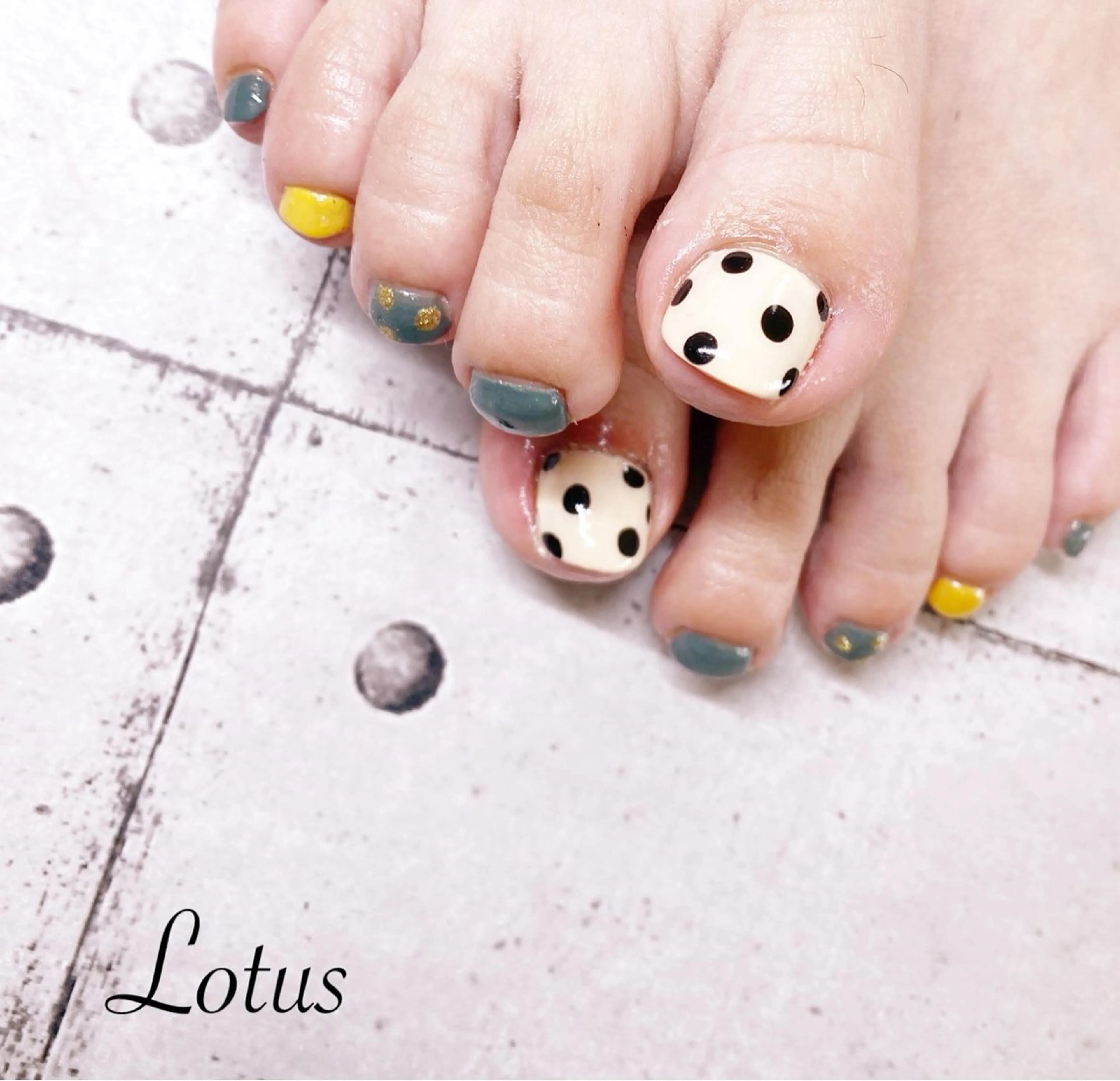 ネイル ハンドネイル フットネイル ネイル＆脱毛 Lotus🌸のネイルデザイン