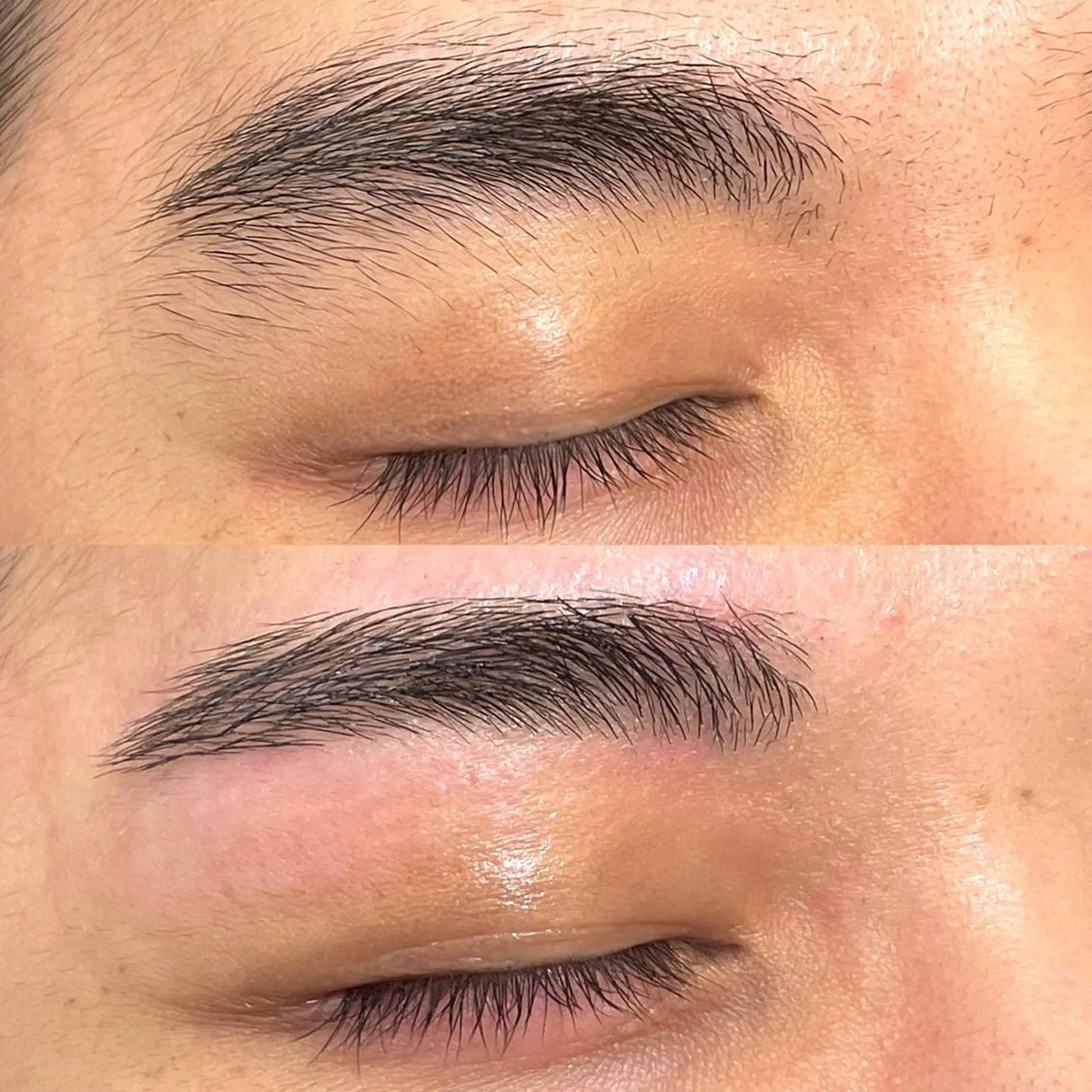 メンズ アイブロウ ワックス脱毛 眉カット Total Beauty♡miaのマツエク・マツパデザイン
