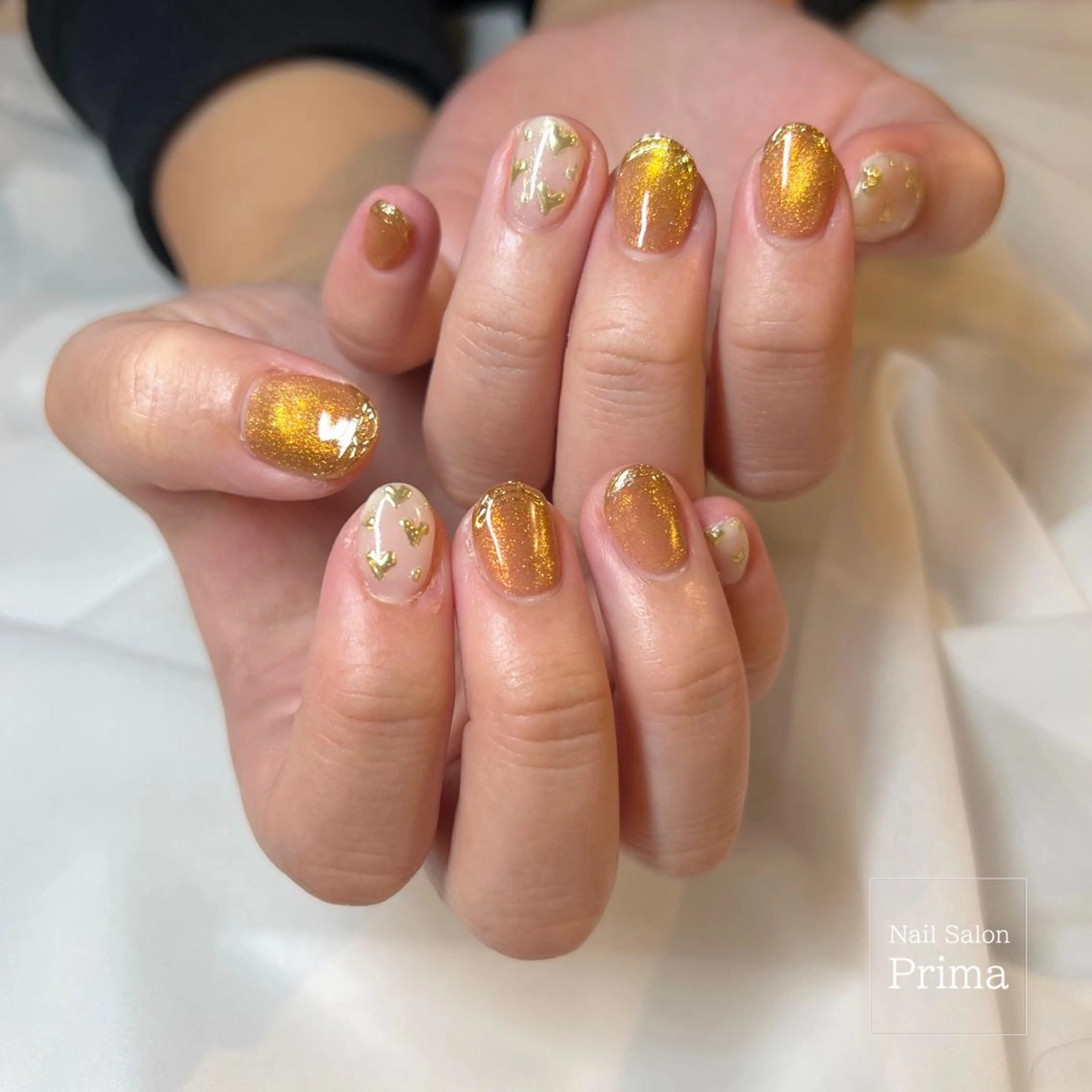ミディアム ネイル ハンドネイル Nail Salon Prima所属・SalonPrima 宇佐美【産休中】のネイルデザイン