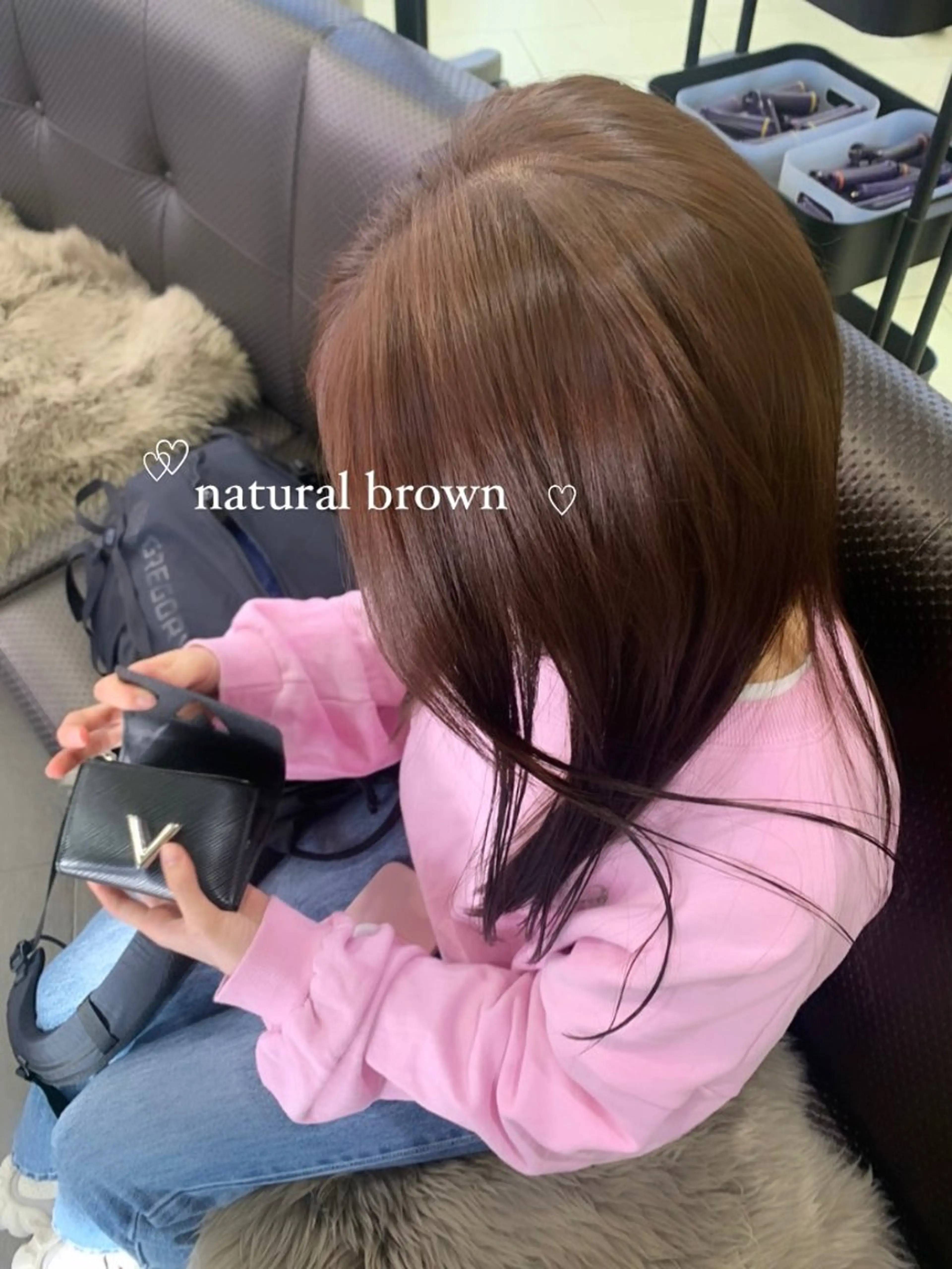 ロング カラー ヘアカラー トリートメント TALO所属・似合わせレイヤーカ ット　ʚɞ riiのヘアスタイル