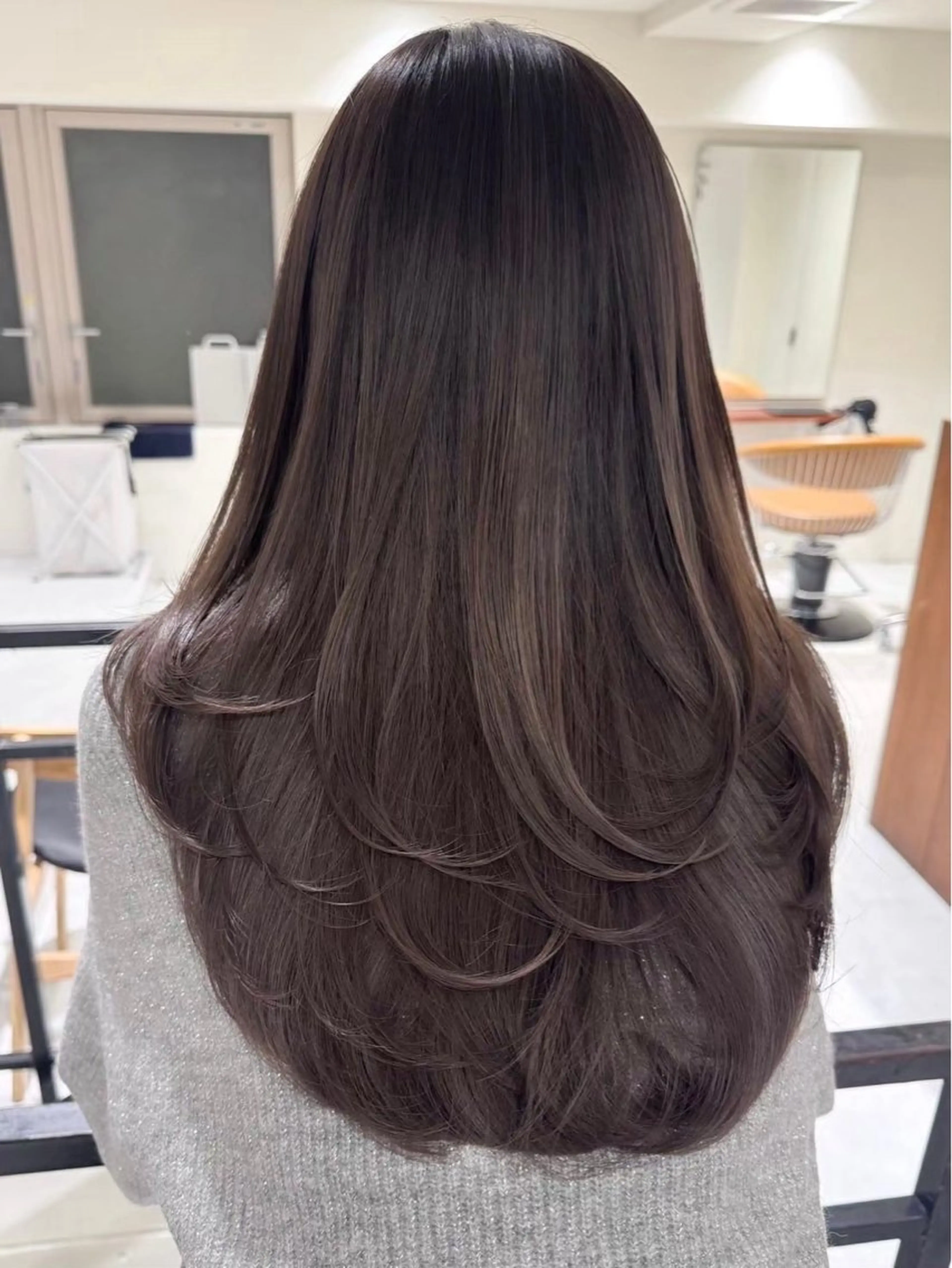 ロング カラー 水野 啓太のヘアスタイル