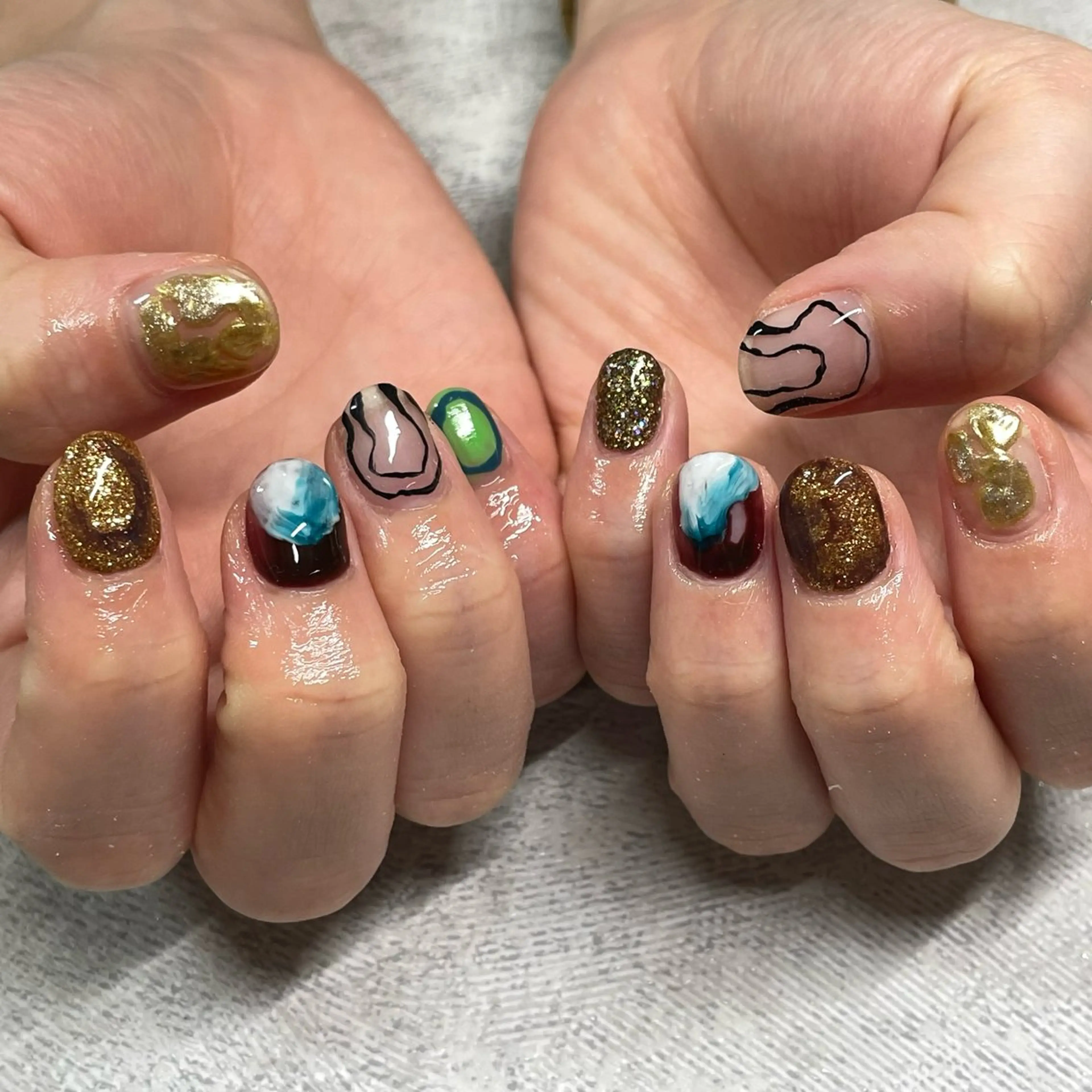ネイル フットネイル nailsalon SuMILEのネイルデザイン