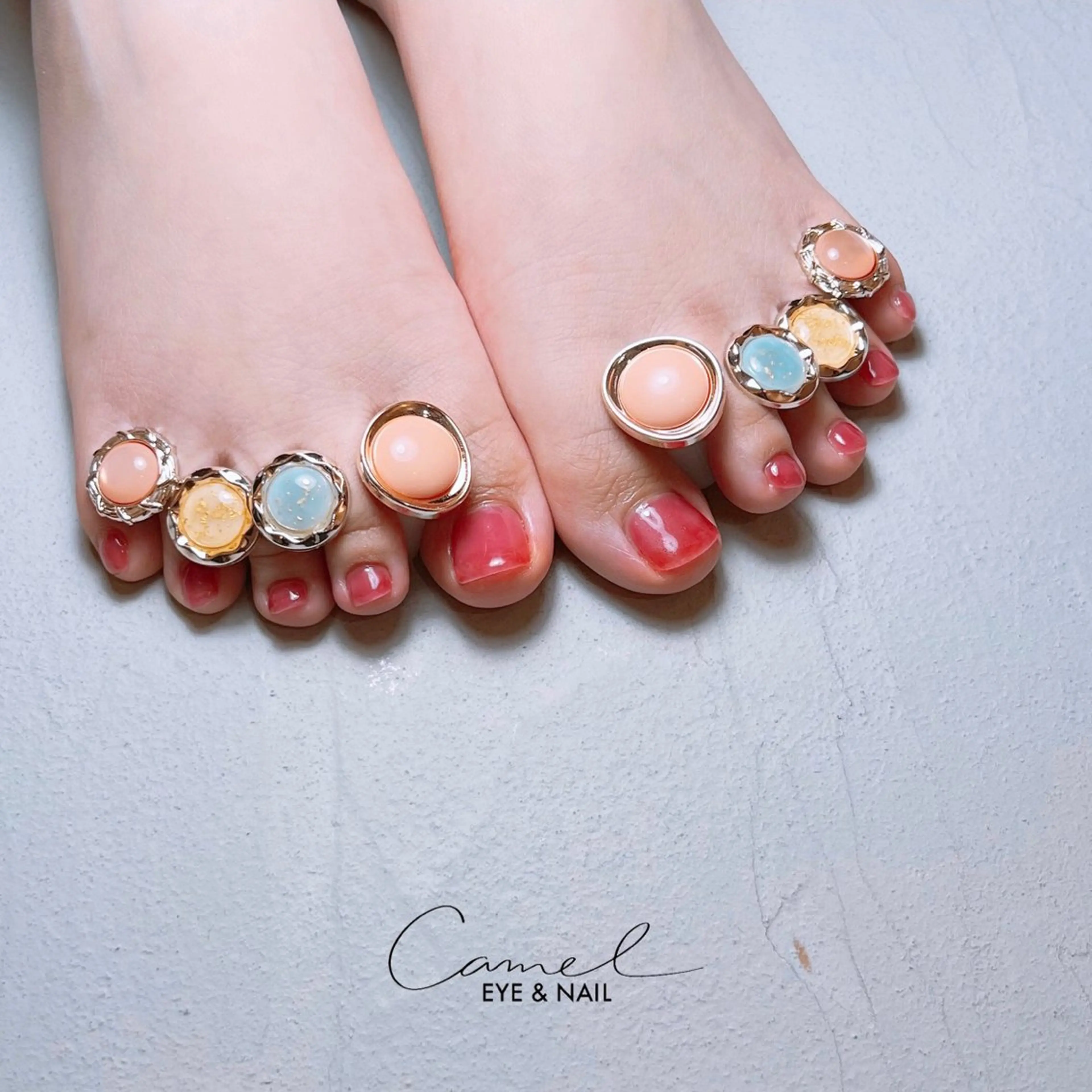 ネイル フットネイル camel ～eye & nail ～所属・camel NAKAMURAのネイルデザイン
