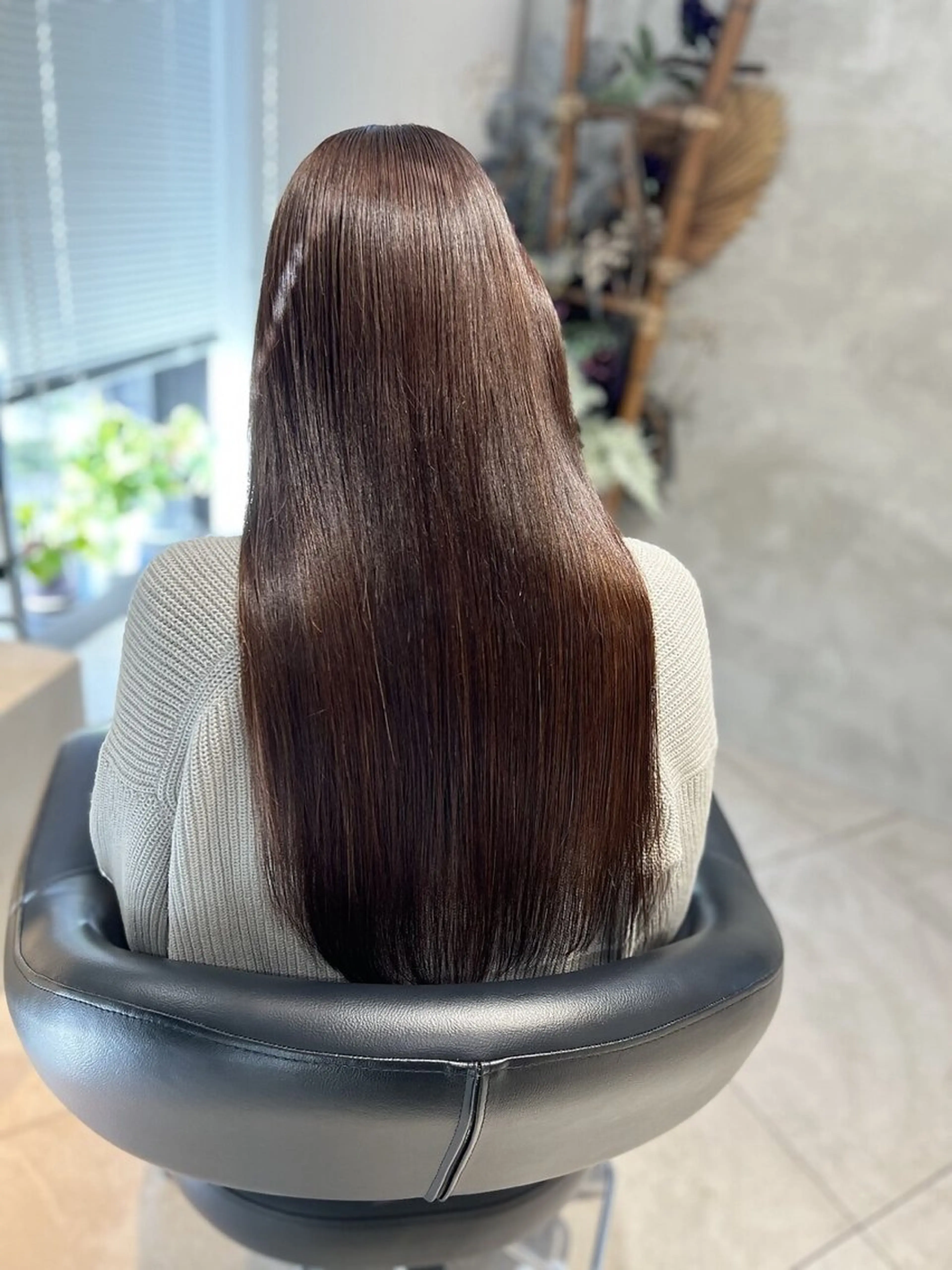 ロング 縮毛矯正 トリートメント 艶髪🫧美髪特化 関口太郎のヘアスタイル