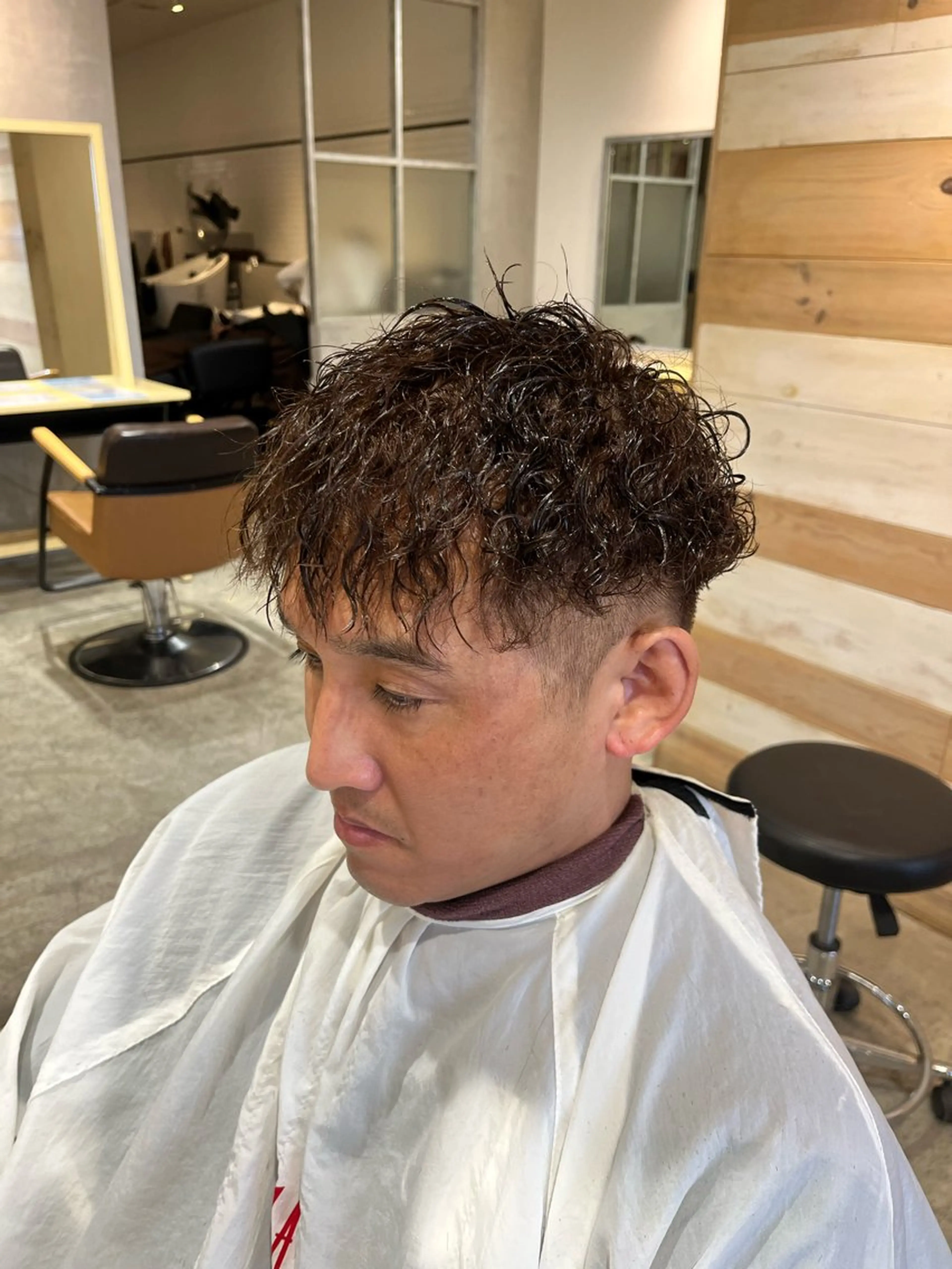 【minimo限定】メンズカット➕ツイストスパイラルパーマの写真