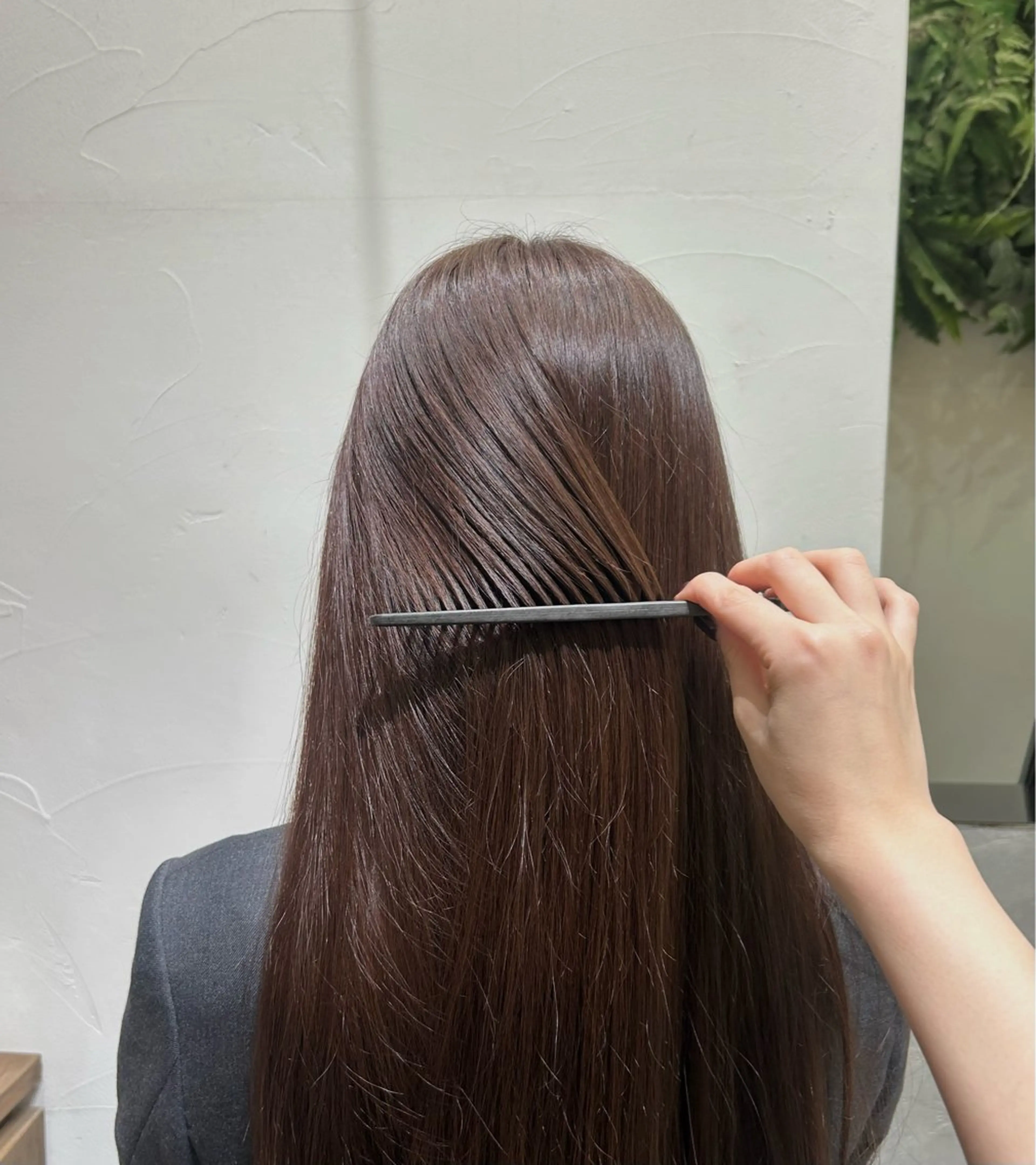 ロング カラー ブラウンカラー ココアブラウン ヘアカラー 🫧透明感カラー/ 寒色カラー/Risaのヘアスタイル
